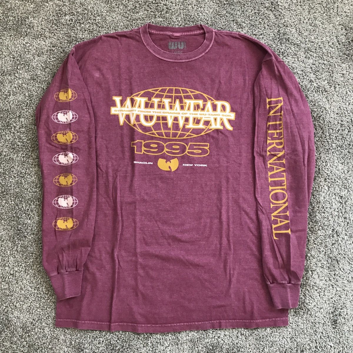 Wu-Tang Clan Wu-Wear Shirt Size Large Wu-Tang Long Sleeves Rza Gza Size US L / EU 52-54 / 3 - 1 Thumbnail