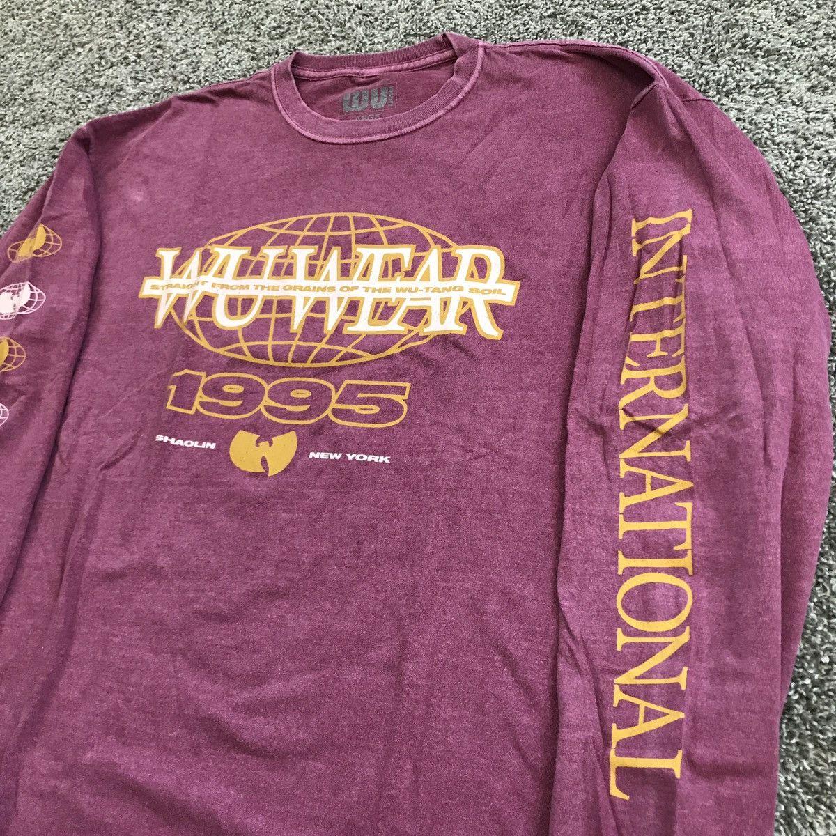 Wu-Tang Clan Wu-Wear Shirt Size Large Wu-Tang Long Sleeves Rza Gza Size US L / EU 52-54 / 3 - 7 Thumbnail