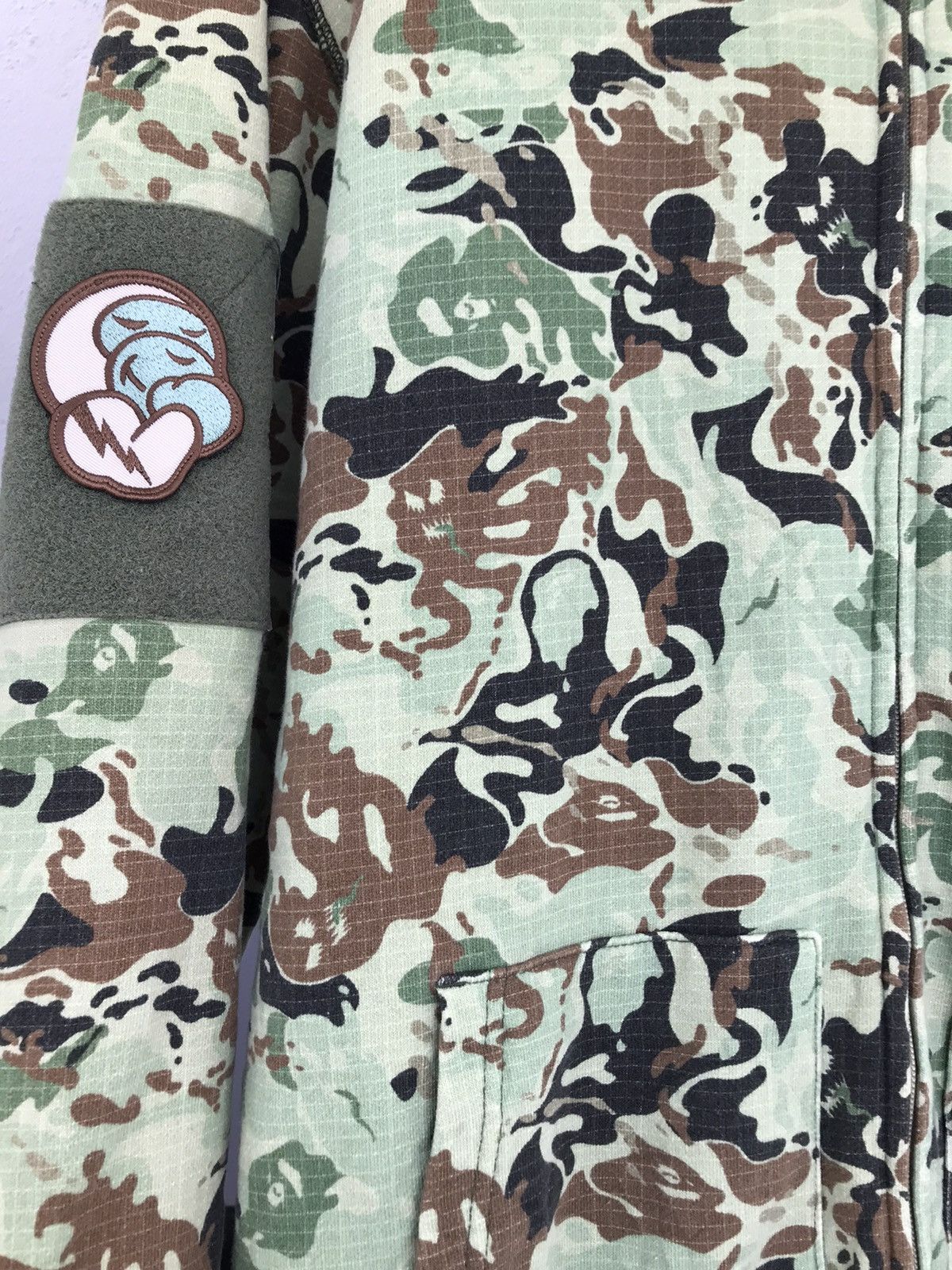 Bape × Nigo Octopus Tailor Camo Full Zip Hoodie Size US XL / EU 56 / 4 - 8 Thumbnail
