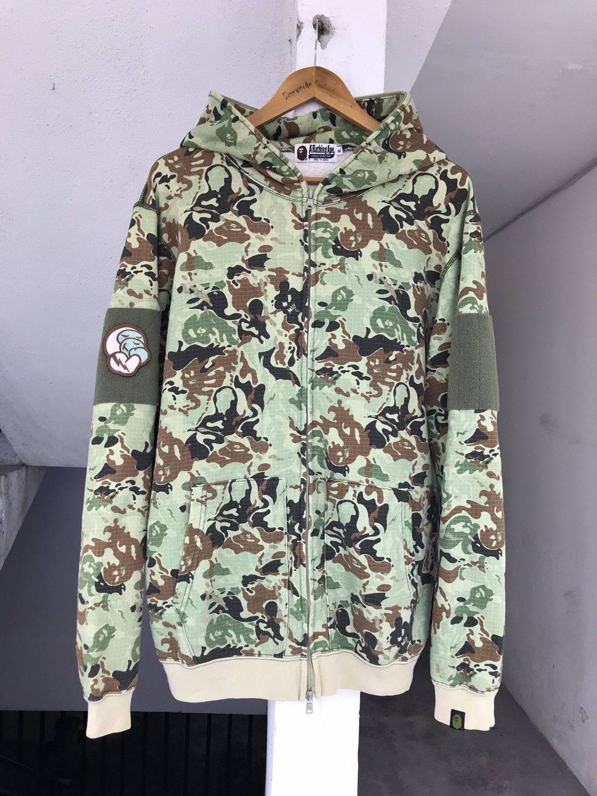 Bape × Nigo Octopus Tailor Camo Full Zip Hoodie Size US XL / EU 56 / 4 - 5 Thumbnail