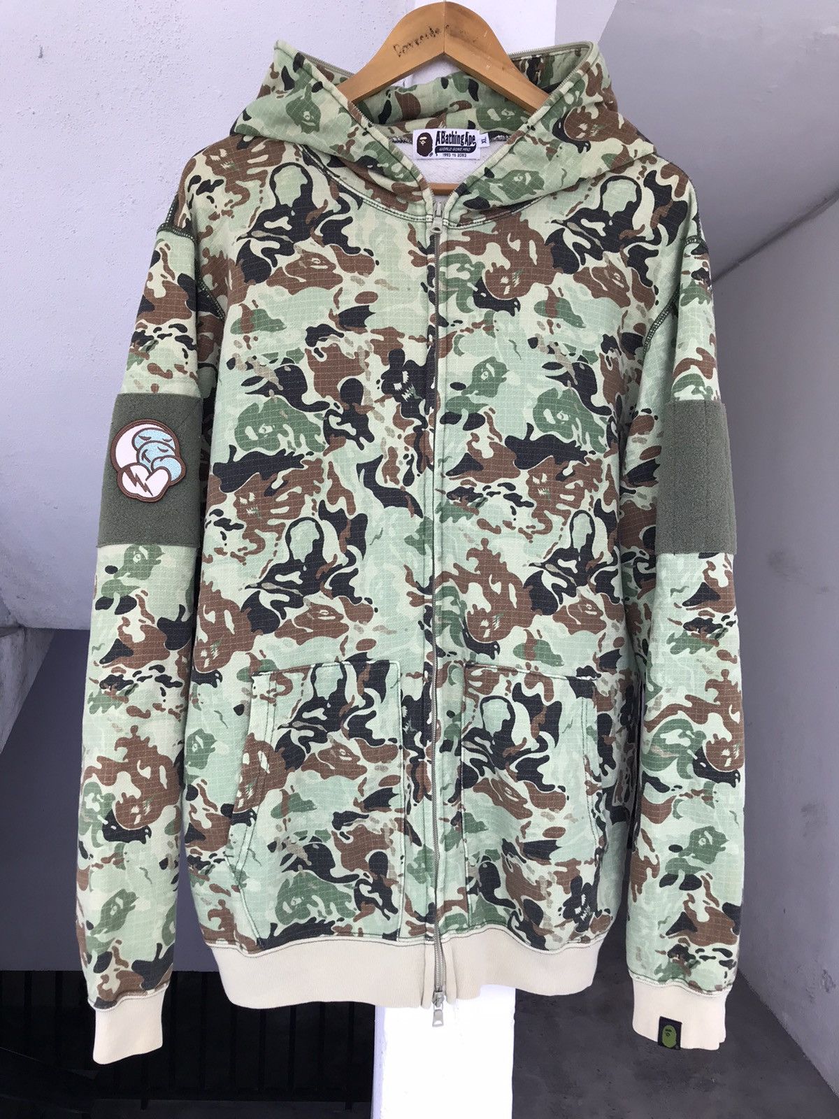 Bape × Nigo Octopus Tailor Camo Full Zip Hoodie Size US XL / EU 56 / 4 - 2 Thumbnail