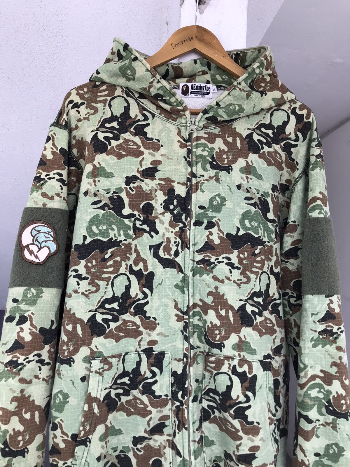 Bape × Nigo Octopus Tailor Camo Full Zip Hoodie Size US XL / EU 56 / 4 - 6 Thumbnail