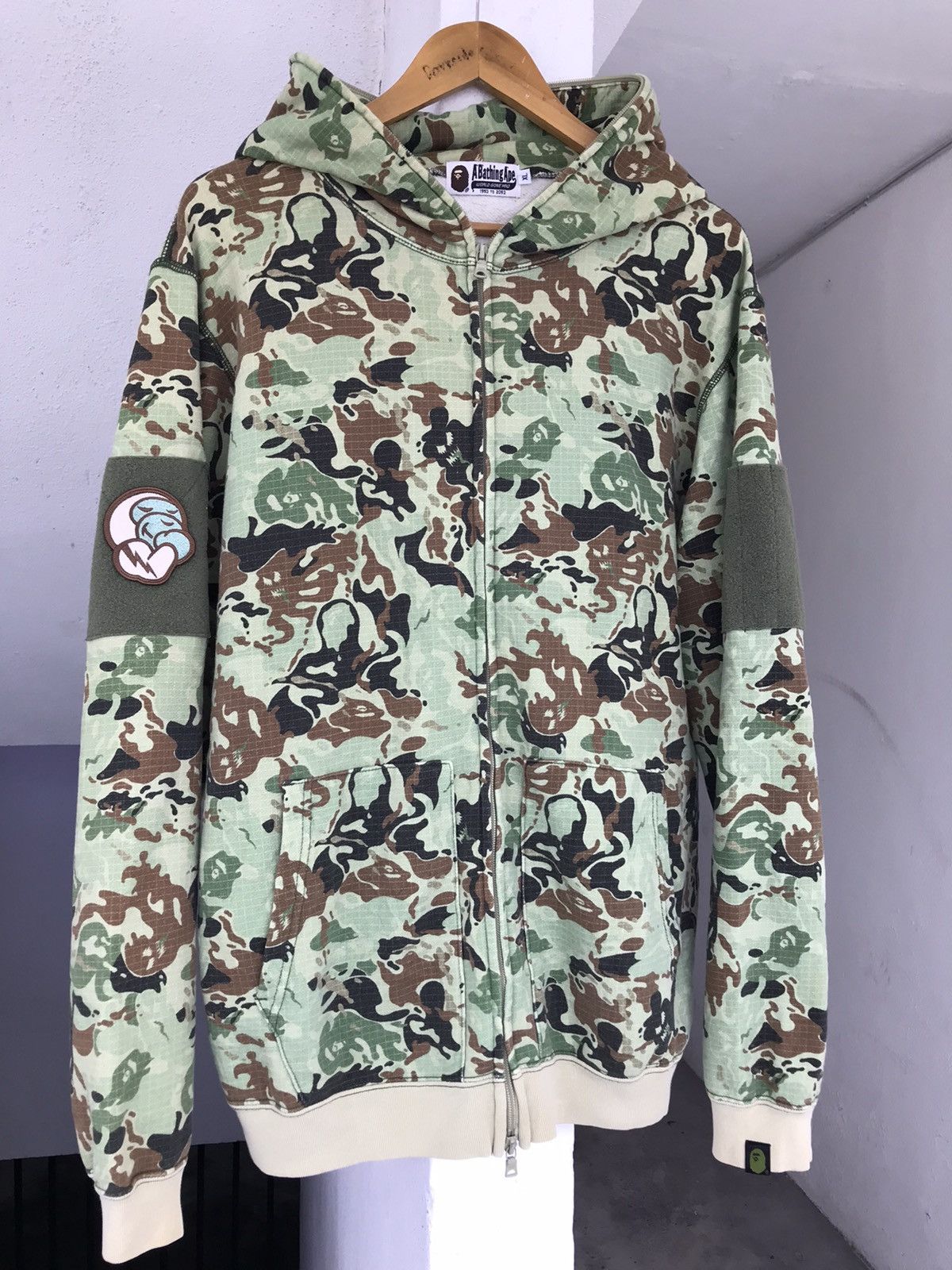 Bape × Nigo Octopus Tailor Camo Full Zip Hoodie Size US XL / EU 56 / 4 - 3 Thumbnail