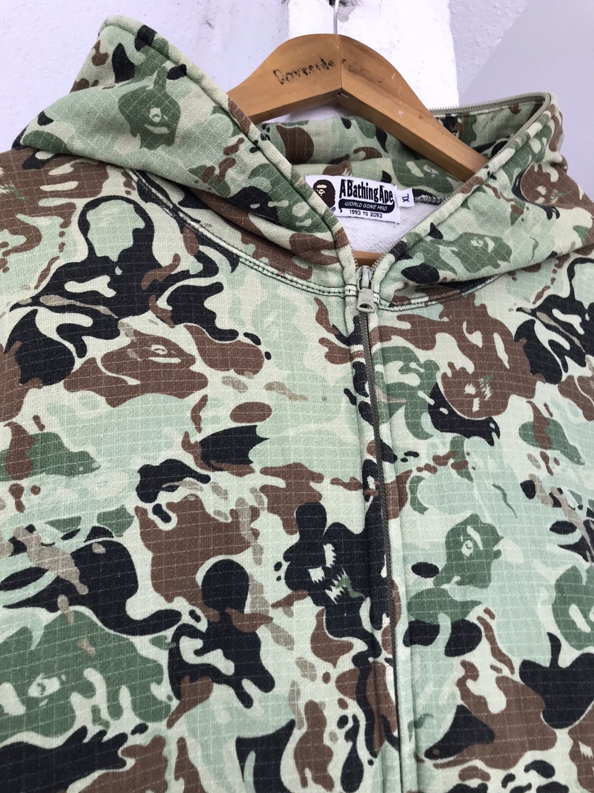 Bape × Nigo Octopus Tailor Camo Full Zip Hoodie Size US XL / EU 56 / 4 - 9 Thumbnail
