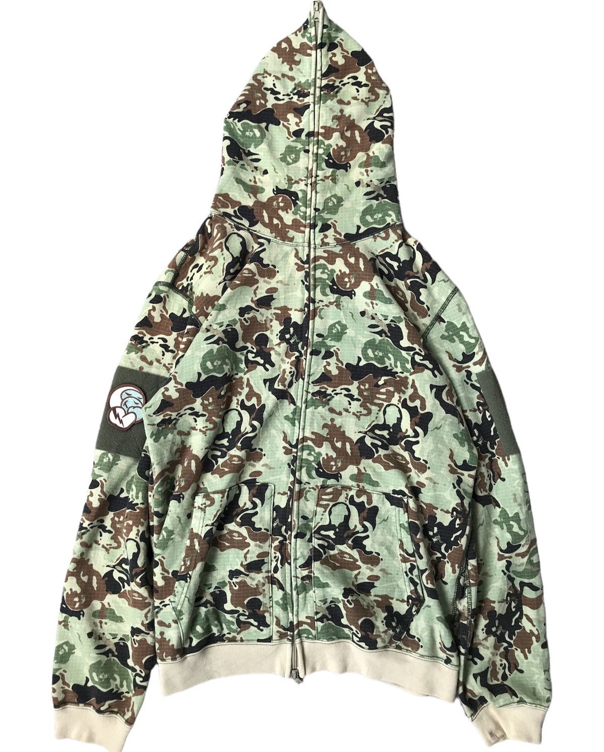 Bape × Nigo Octopus Tailor Camo Full Zip Hoodie Size US XL / EU 56 / 4 - 1 Thumbnail