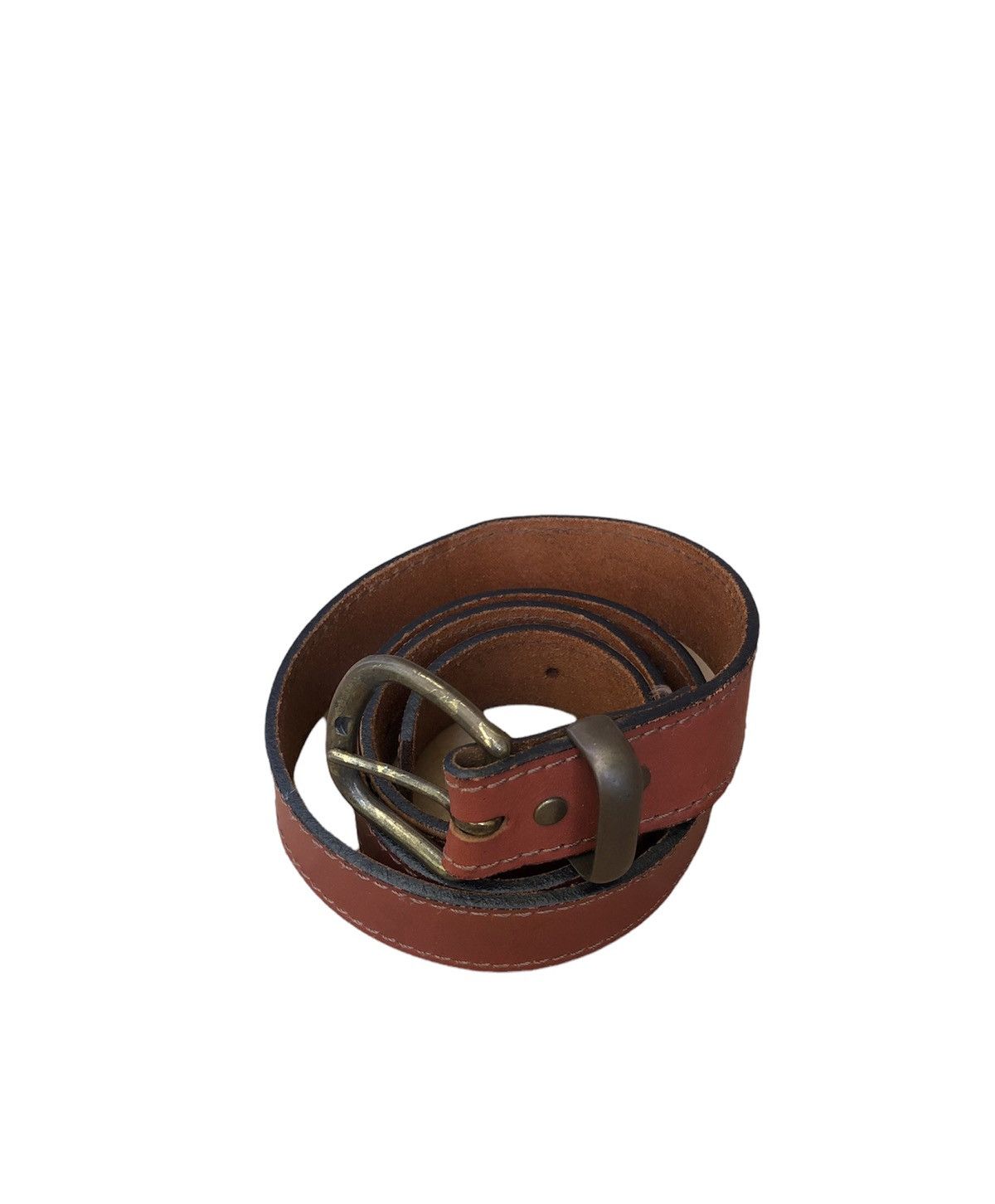 Vintage Genuine Leather Buckle Belts