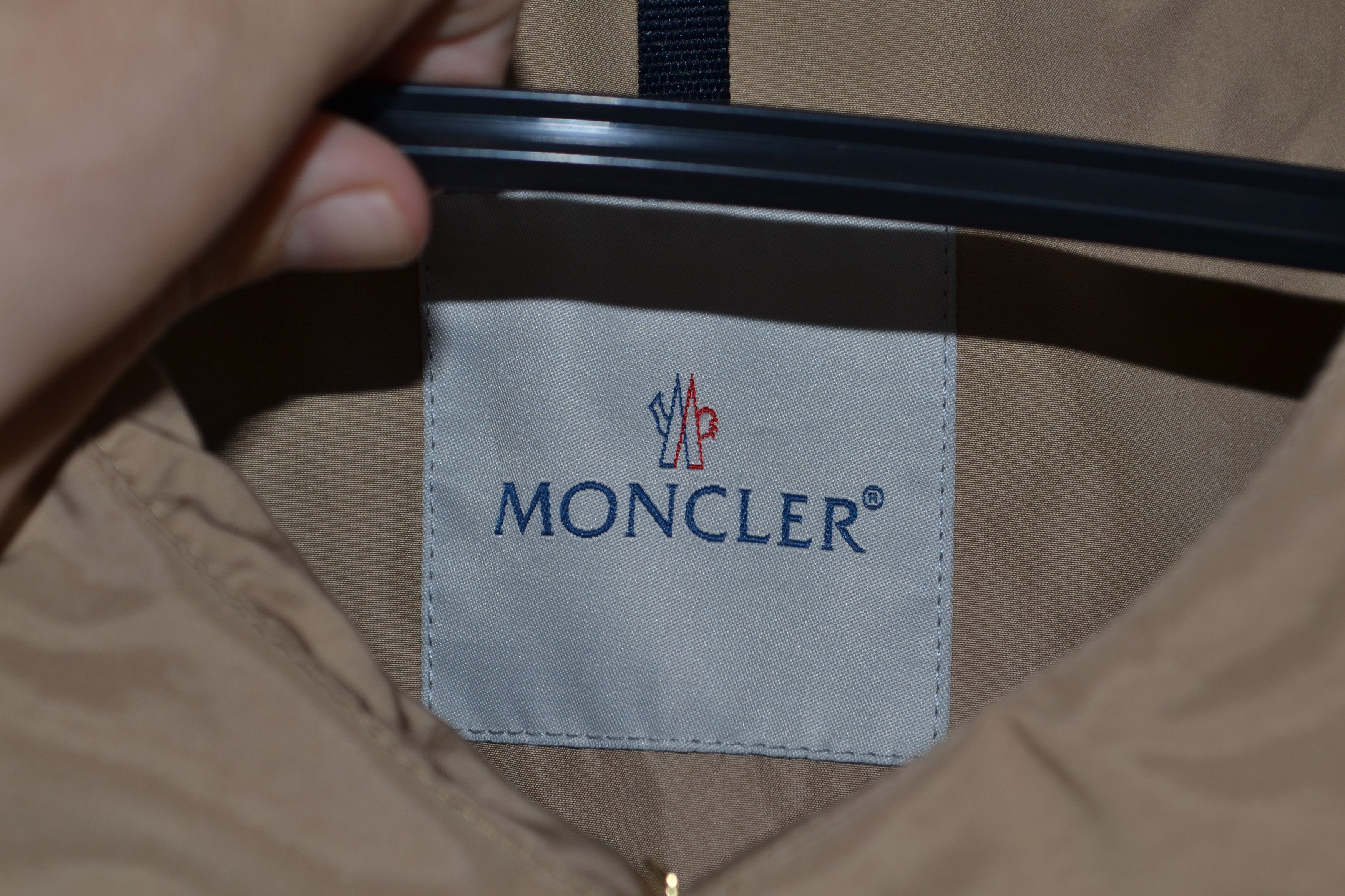 Moncler MONCLER Jacket Logo Coat Trench Badge Beige Womens Size M / US 6-8 / IT 42-44 - 6 Thumbnail