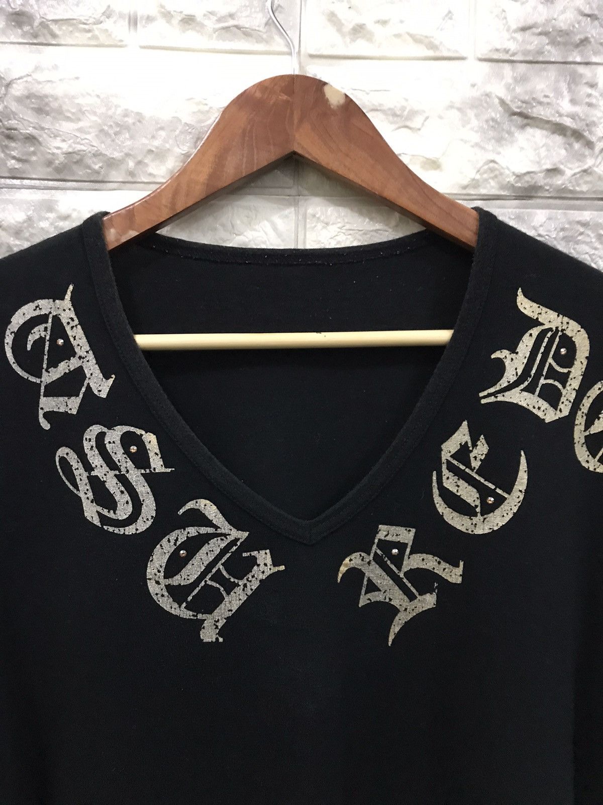 Japanese Brand Pleasure Dome Black T-Shirt Size L / US 10 / IT 46 - 3 Thumbnail