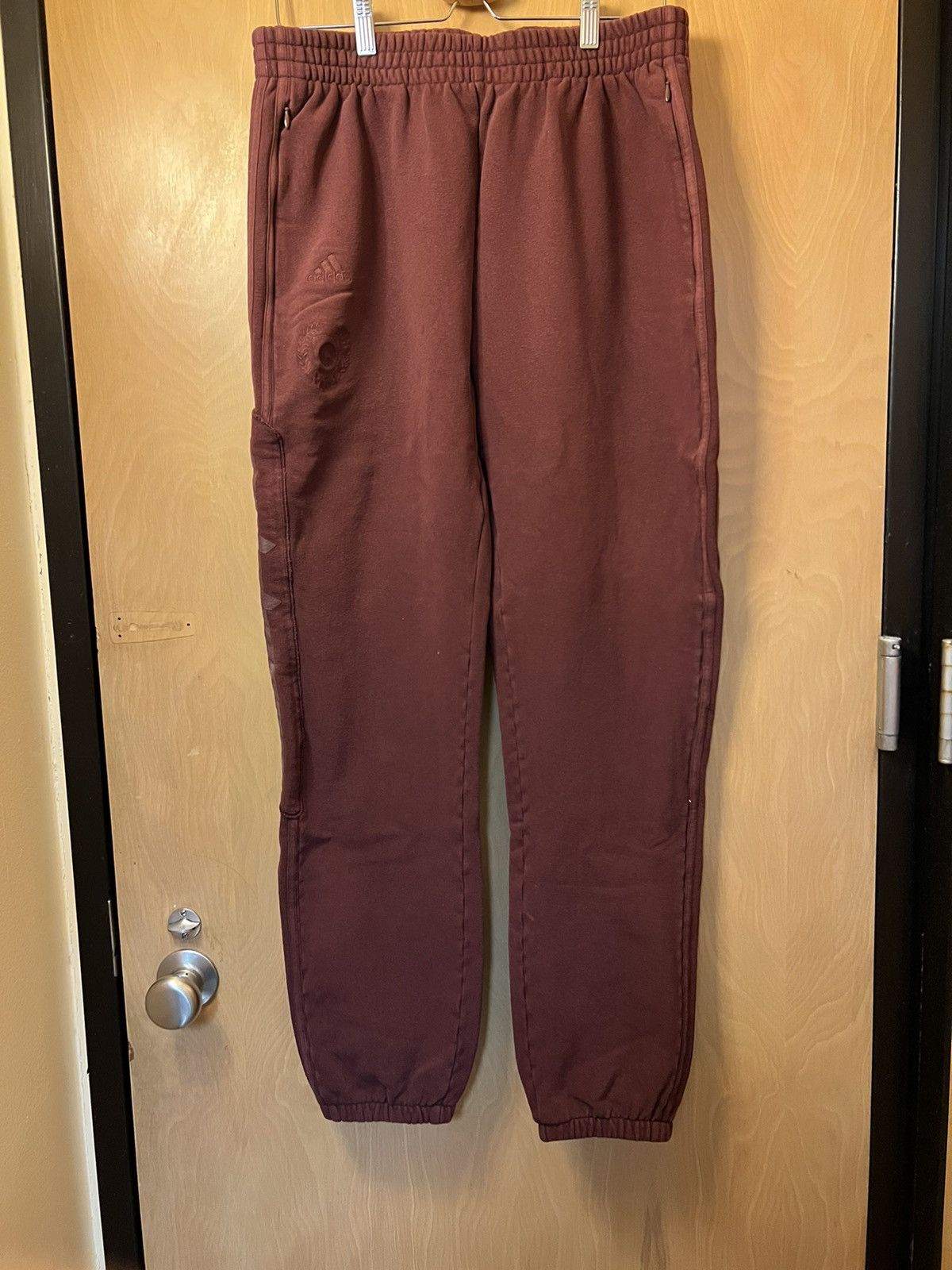 Yeezy Season Yeezy Season 5 Calabasas Sweatpants Oxblood | Grailed