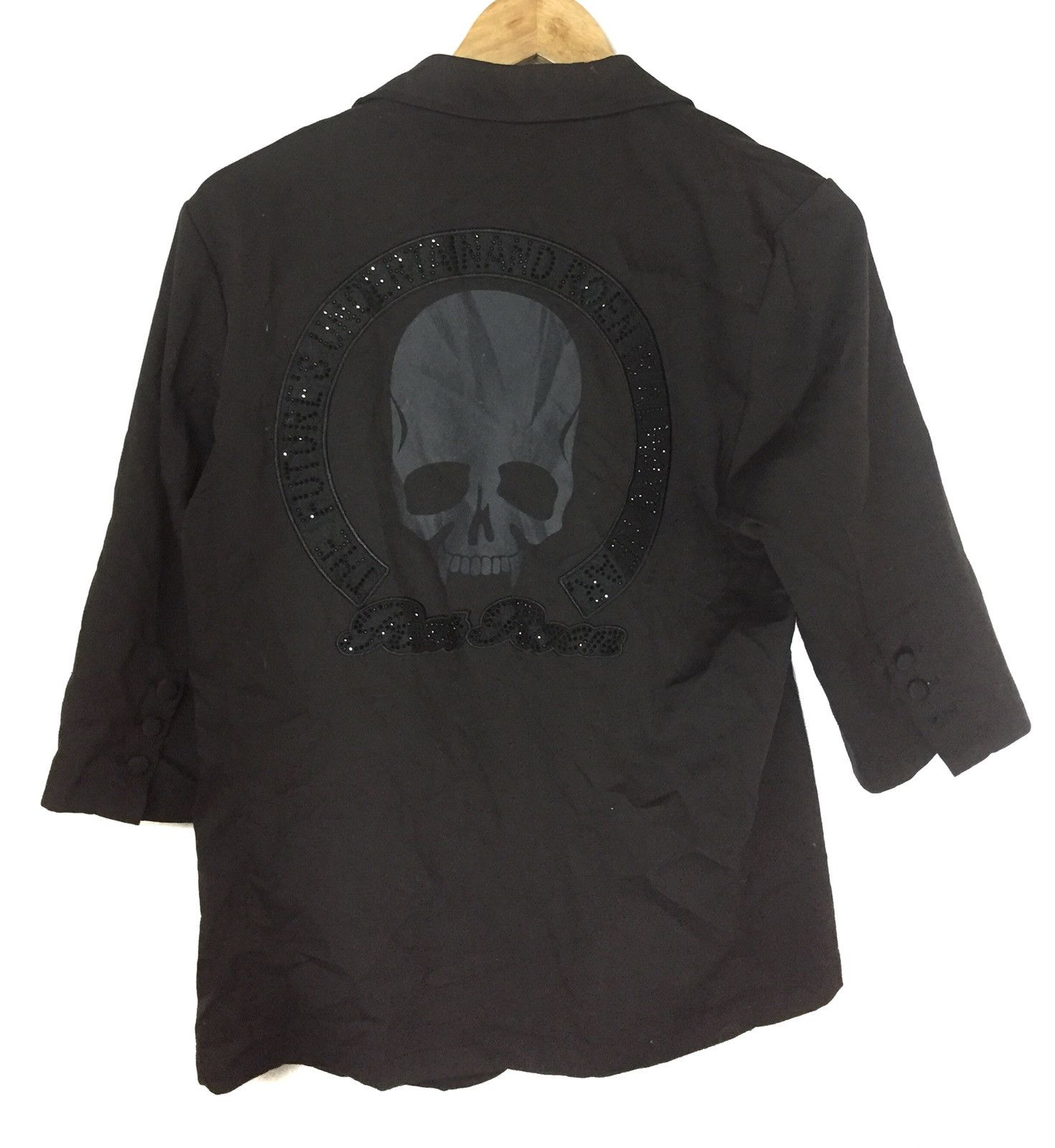Pre-owned 14th Addiction Rat Roven Skull Japanesestyle Jacket /30 In Multi