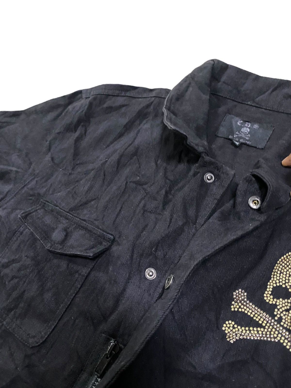 Hysteric Glamour 💥Final💥Cool Dribe Striker Savage Revolt Black Overalls Size US 34 / EU 50 - 15 Thumbnail