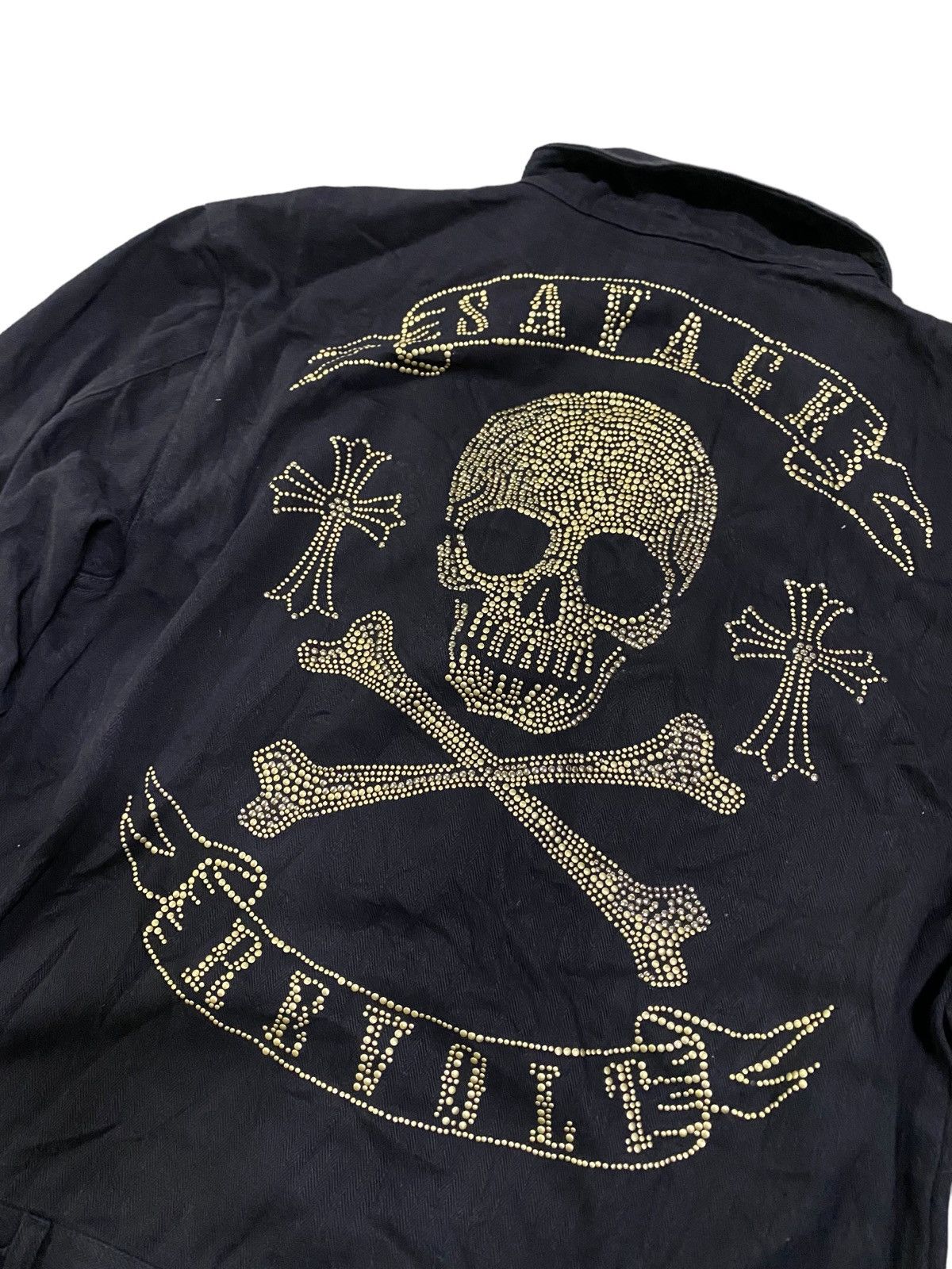 Hysteric Glamour 💥Final💥Cool Dribe Striker Savage Revolt Black Overalls Size US 34 / EU 50 - 6 Thumbnail