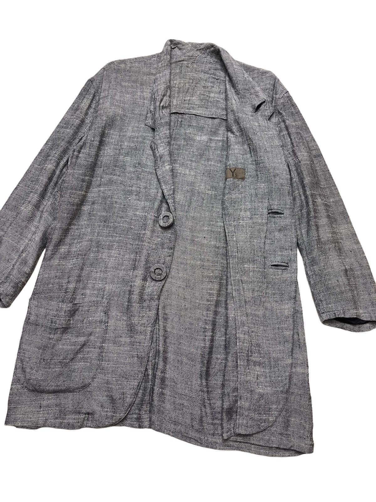 Yohji Yamamoto Yohji yamamoto Avant Garde Linen Jacket Size US XL / EU 56 / 4 - 3 Thumbnail