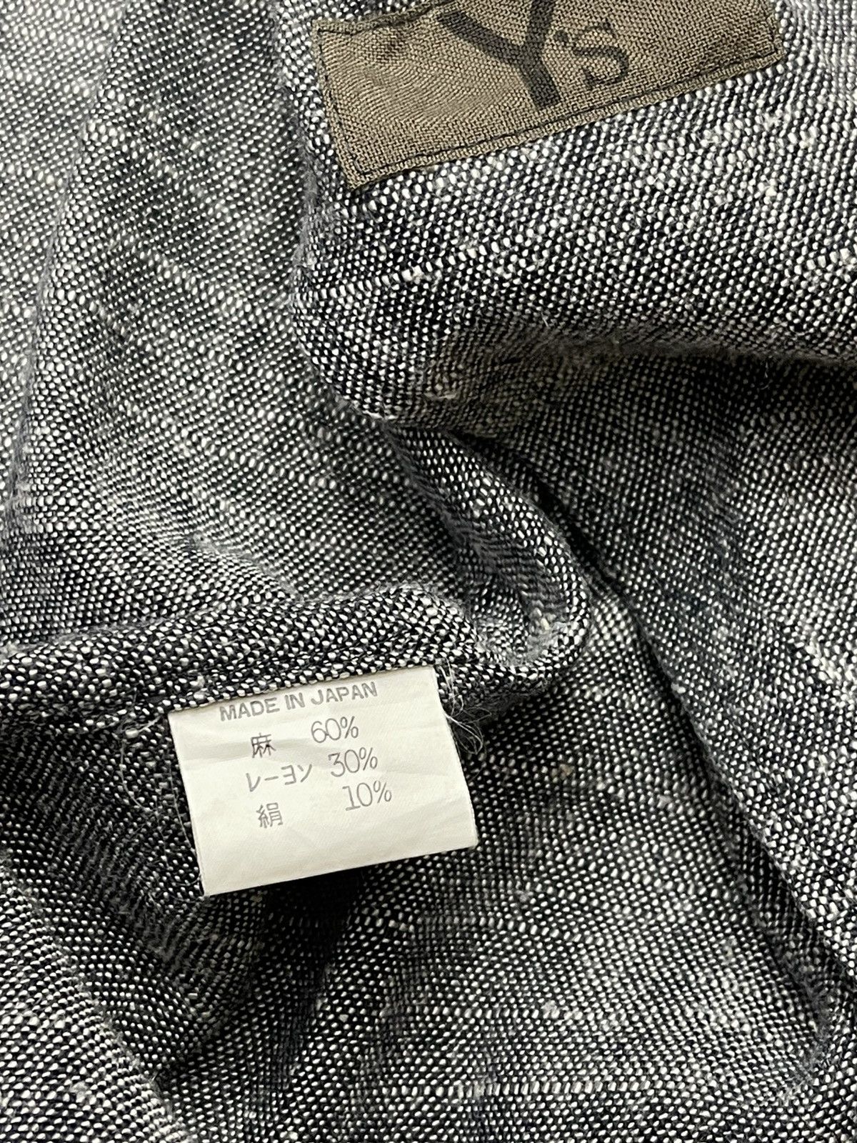 Yohji Yamamoto Yohji yamamoto Avant Garde Linen Jacket Size US XL / EU 56 / 4 - 14 Thumbnail