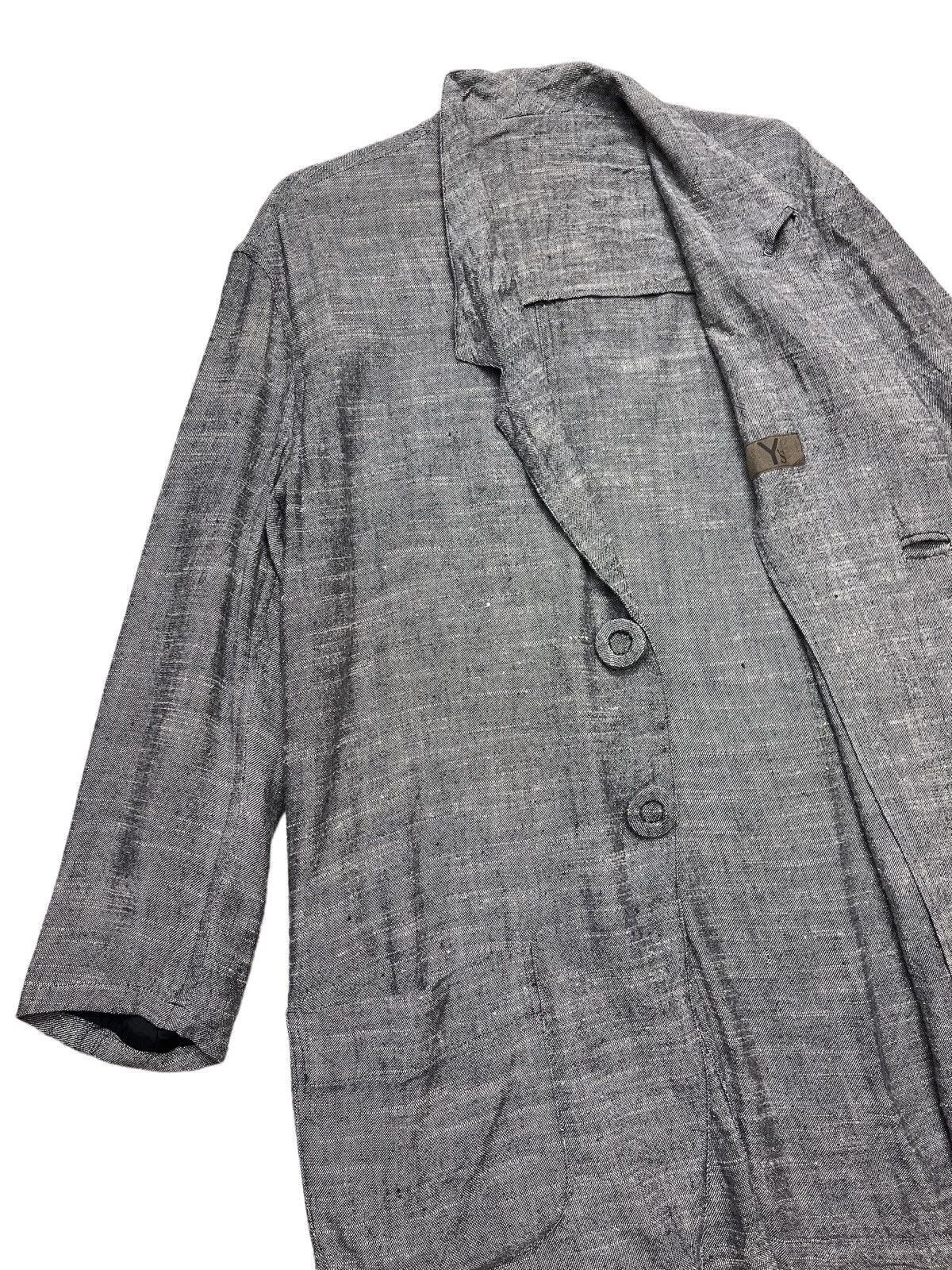 Yohji Yamamoto Yohji yamamoto Avant Garde Linen Jacket Size US XL / EU 56 / 4 - 9 Thumbnail