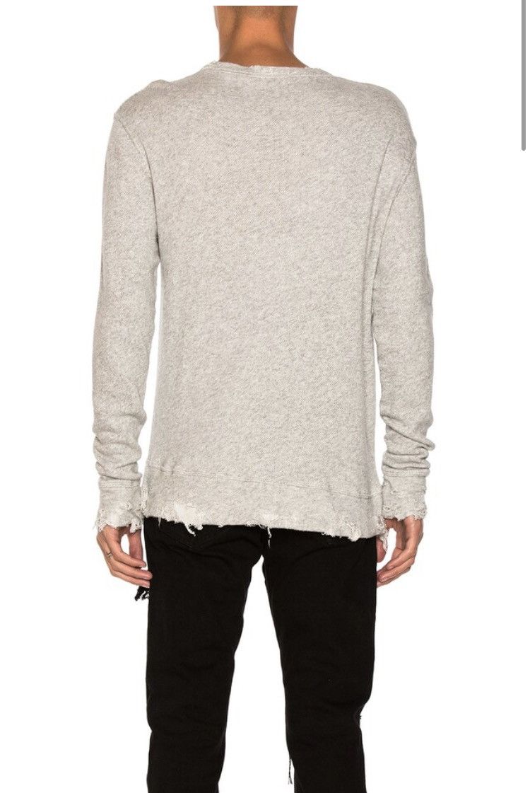 R13 Vintage distressed sweatshirt. XL Size US XL / EU 56 / 4 - 6 Thumbnail
