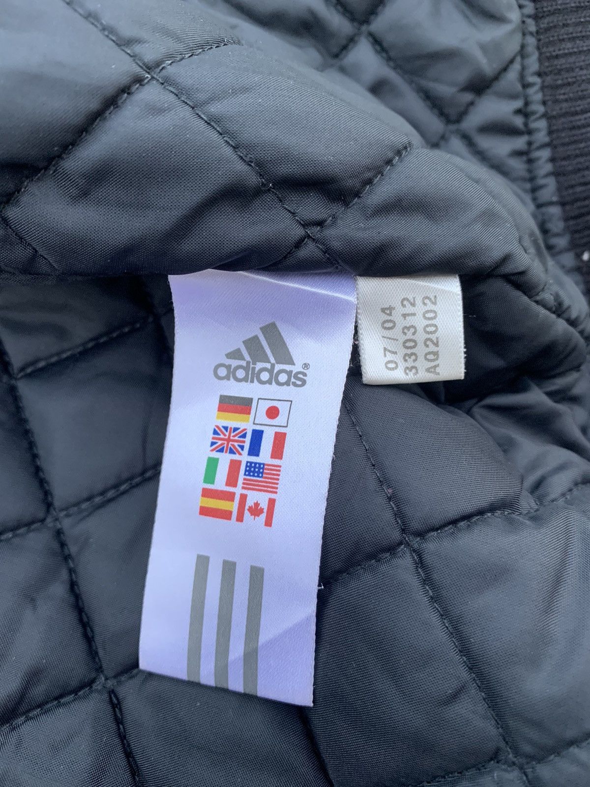 Adidas 🇯🇵 Adidas Black Varsity Vintage Jacket Size US M / EU 48-50 / 2 - 6 Thumbnail