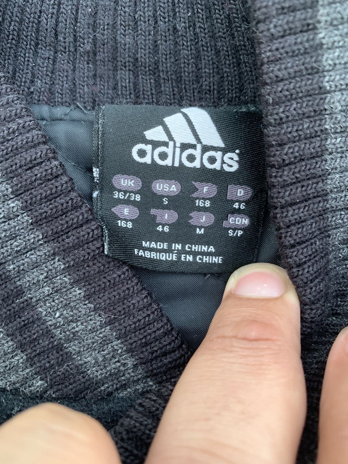 Adidas 🇯🇵 Adidas Black Varsity Vintage Jacket Size US M / EU 48-50 / 2 - 5 Thumbnail