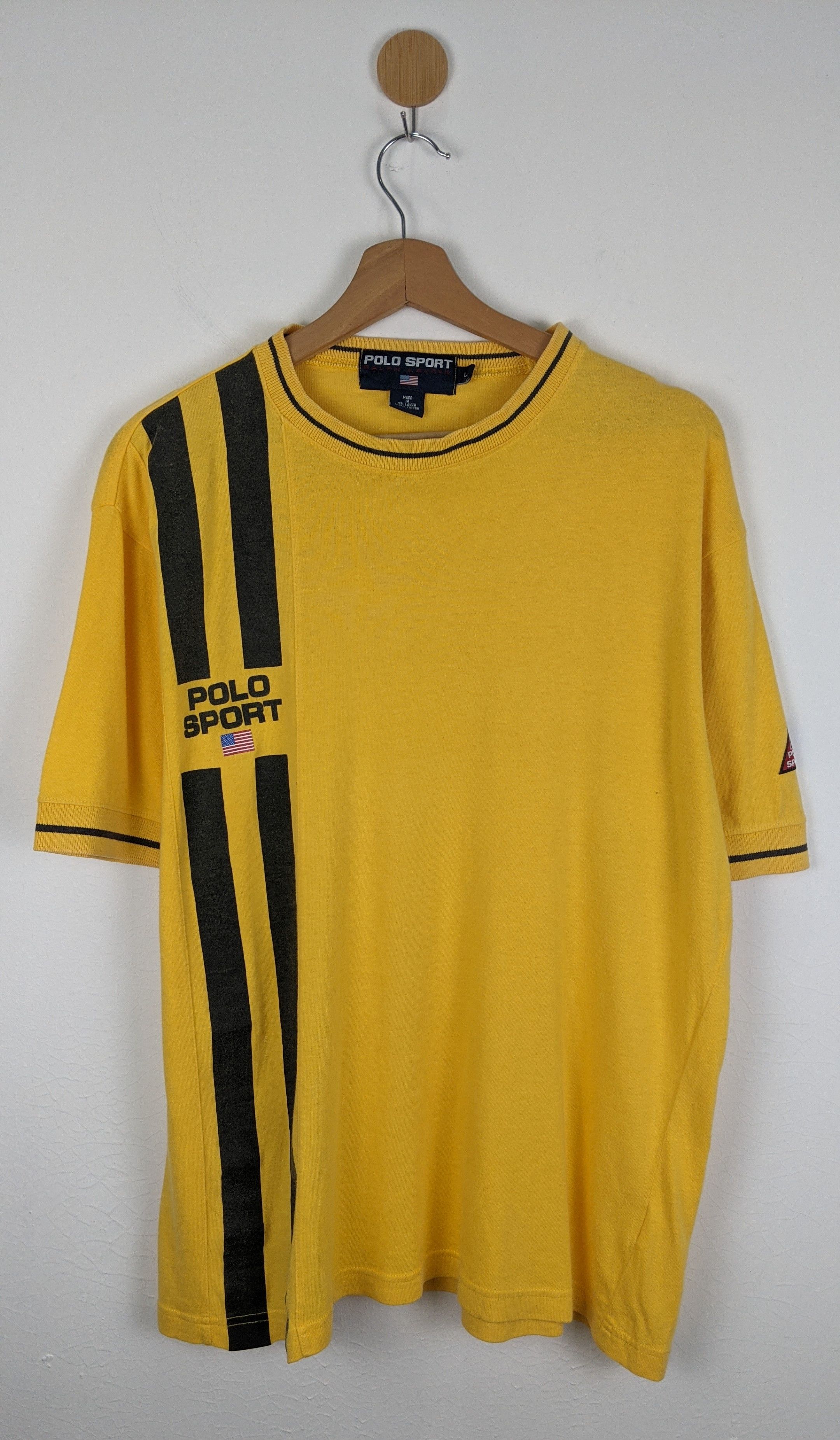 Polo Ralph Lauren Vintage Polo Sport 90s shirt Size US L / EU 52-54 / 3 - 1 Thumbnail