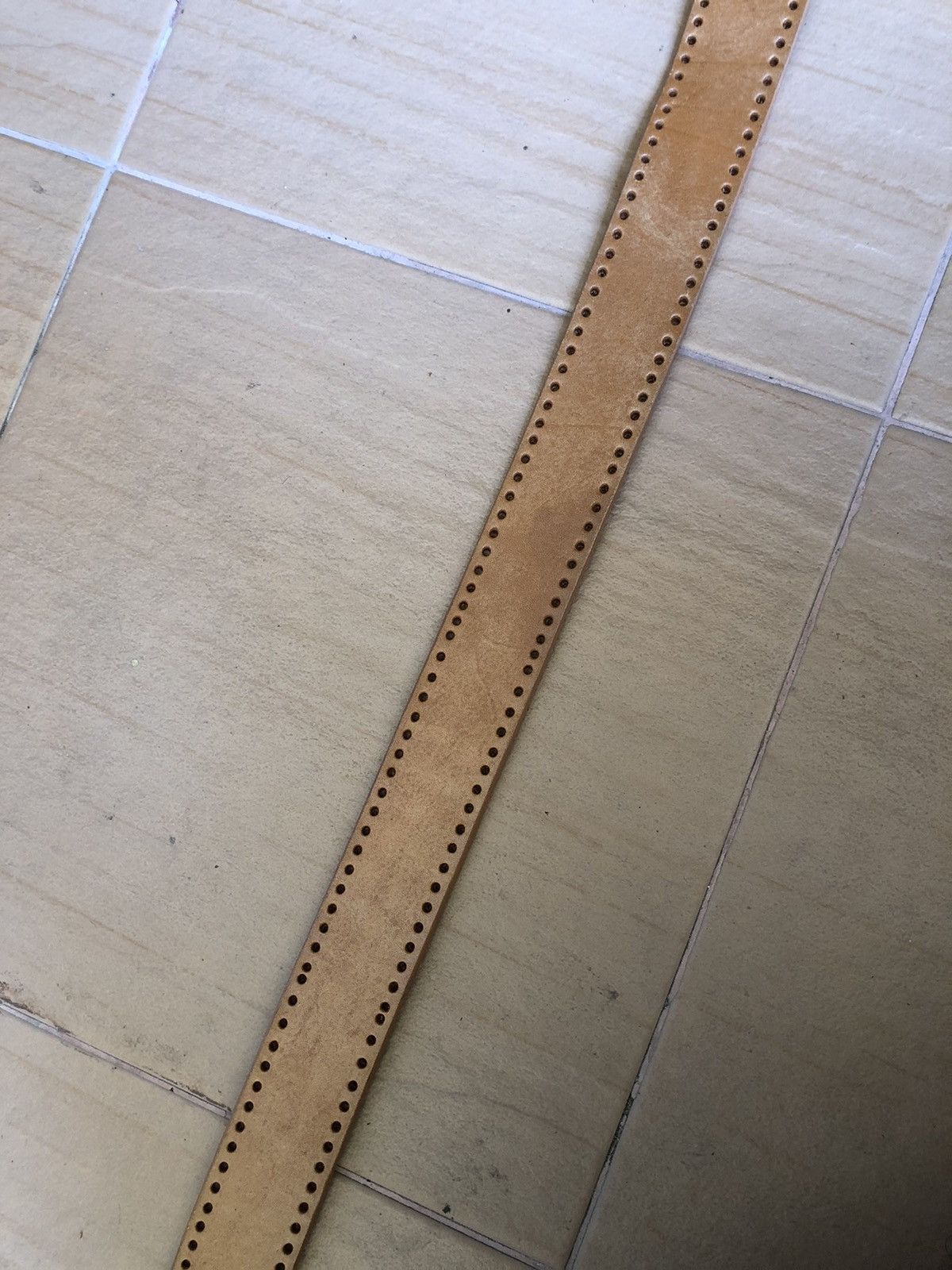 Leather × Vintage Vintage Leather Ring Buckle Belts Size ONE SIZE - 5 Thumbnail