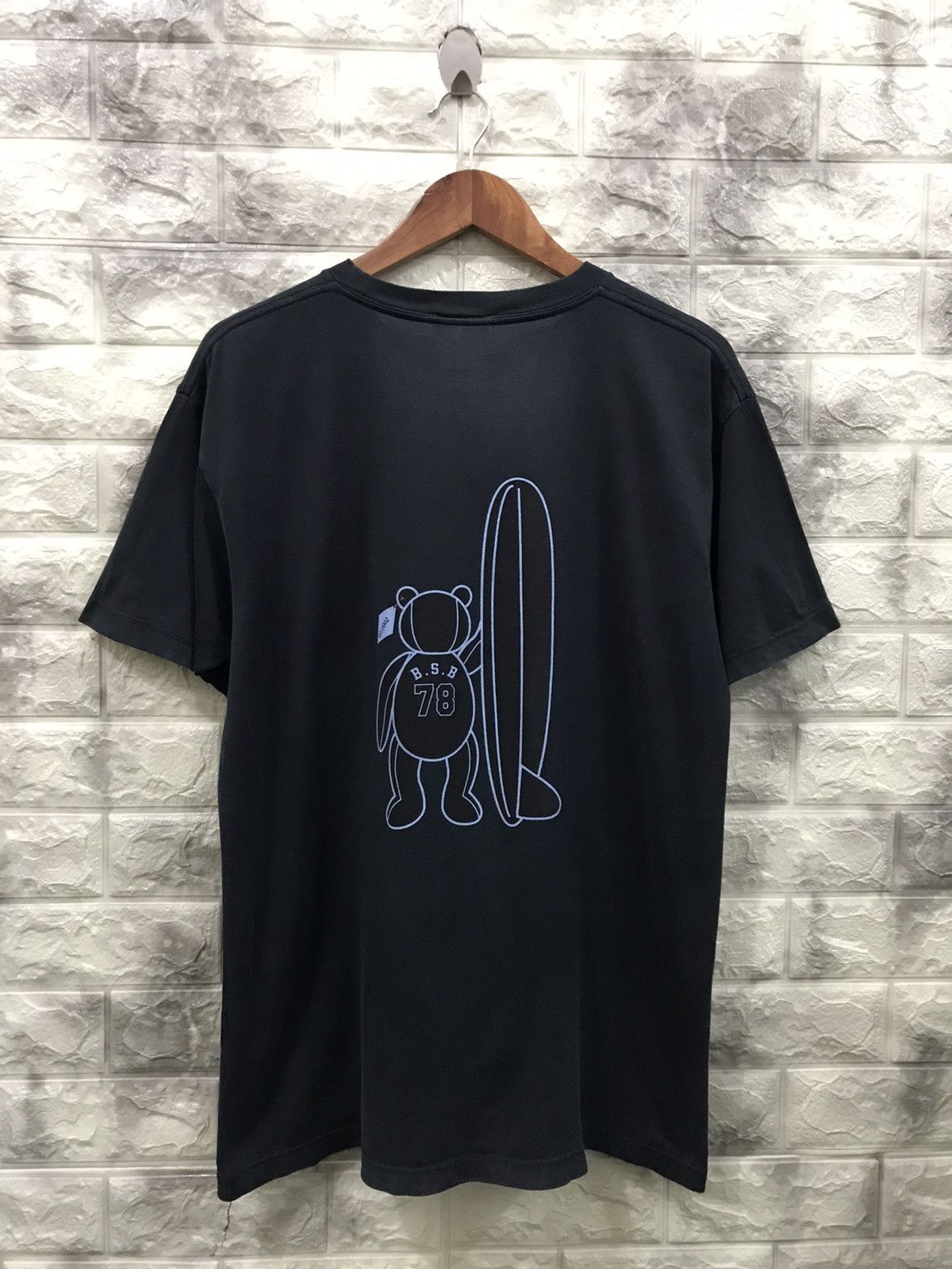 Vintage Vintage 90’s Vintage Bear USA T-Shirt Size US L / EU 52-54 / 3 - 2 Thumbnail