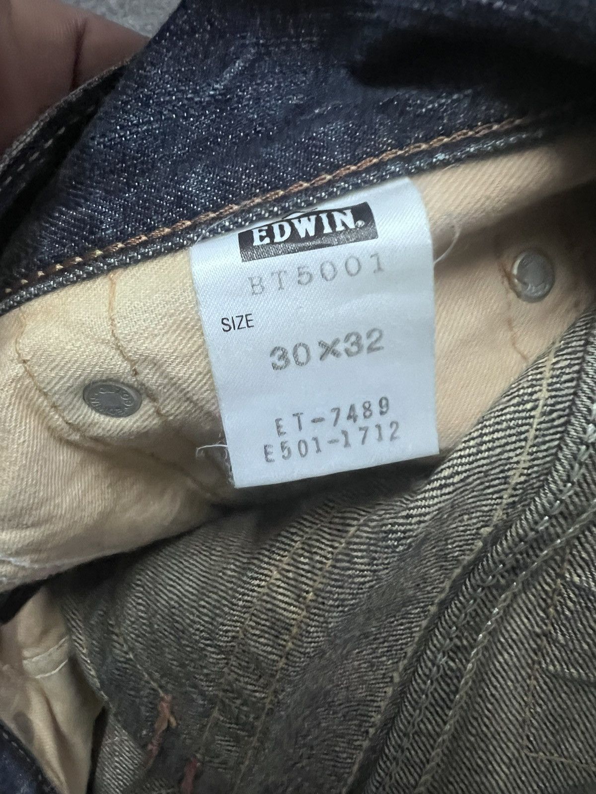 Japanese Brand × Vintage FLARED💥EDWIN 503 DISTRESSED DENIM PANT Size US 30 / EU 46 - 8 Thumbnail