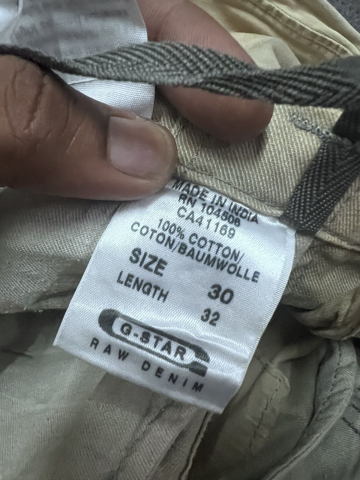 Japanese Brand × Vintage BAGGY🔥THRASHED G STAR RAW SUN FADED PANT Size US 30 / EU 46 - 11 Thumbnail