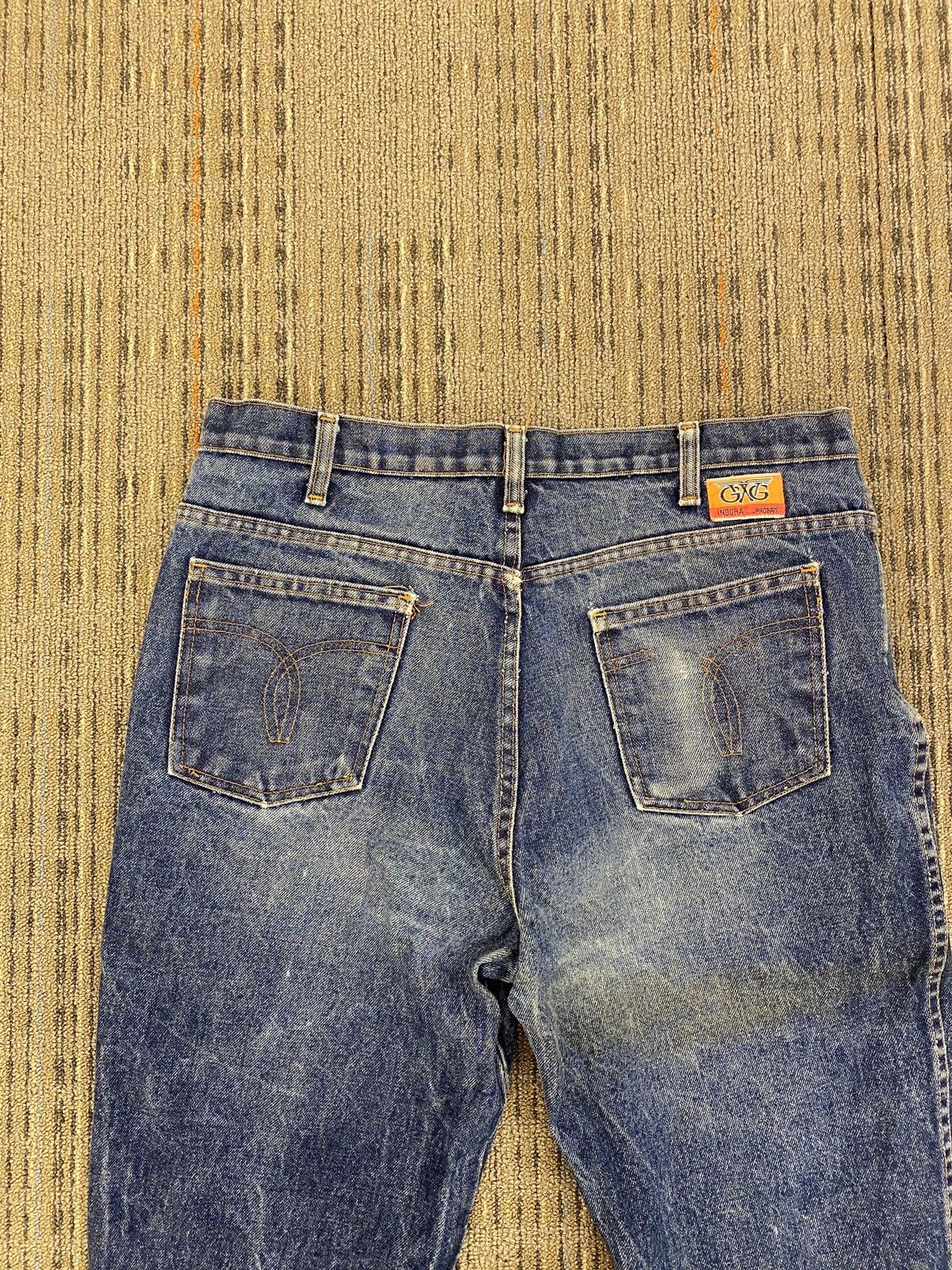 Levi's × Vintage Vintage 90s GWG Levi’s Workwear Jeans Thrashed Travis Faded Size US 38 / EU 54 - 1 Thumbnail