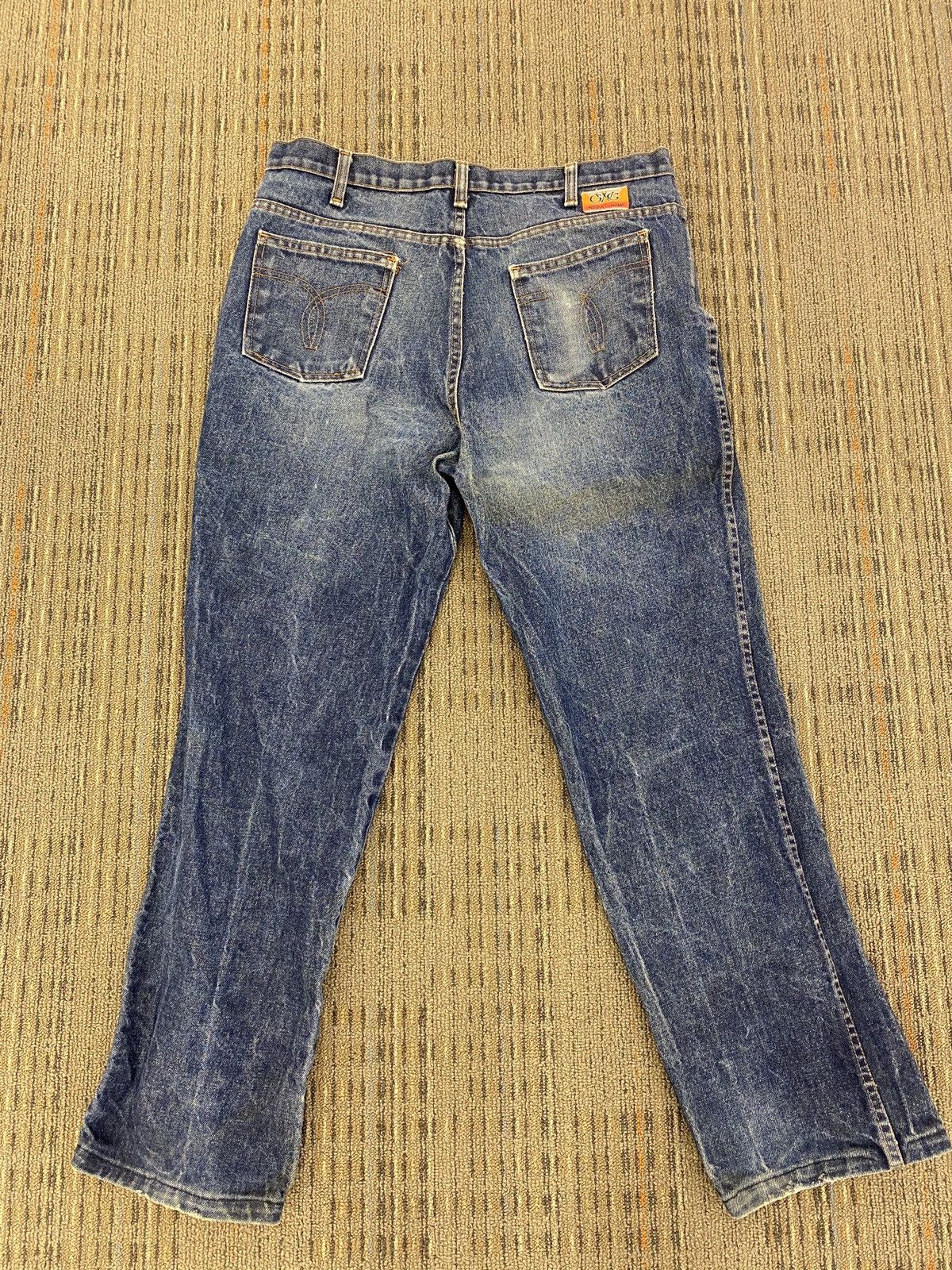 Levi's × Vintage Vintage 90s GWG Levi’s Workwear Jeans Thrashed Travis Faded Size US 38 / EU 54 - 4 Thumbnail