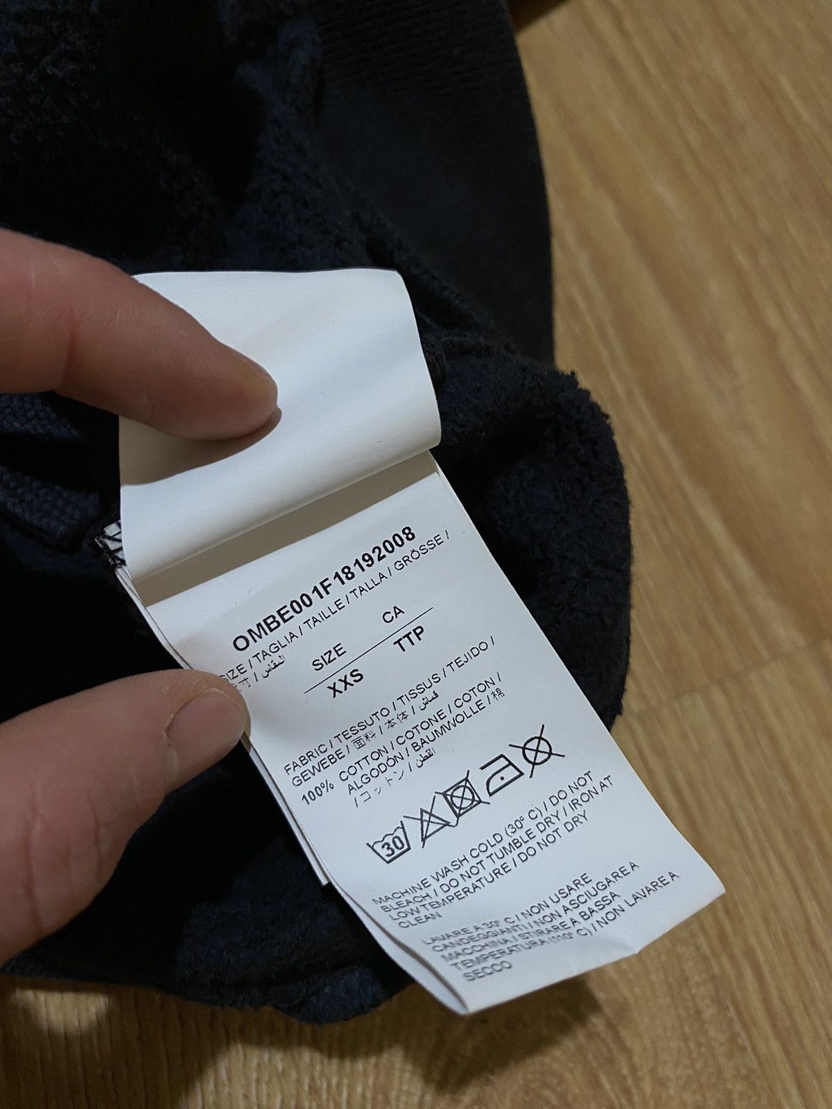 Off-White Off-White Green Dots Zip Hoodie Size US XXS / EU 40 - 10 Thumbnail