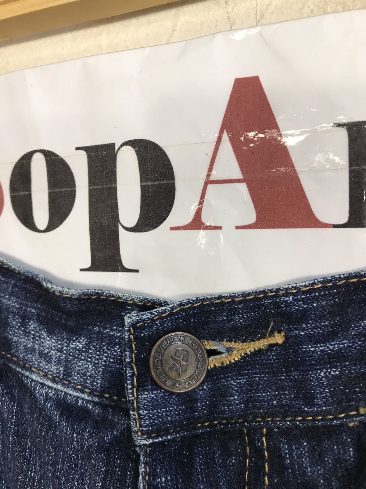 Japanese Brand × Vintage Vintage JapaneseBrand Design Paisley Art Back Side Denim Size US 32 / EU 48 - 8 Thumbnail