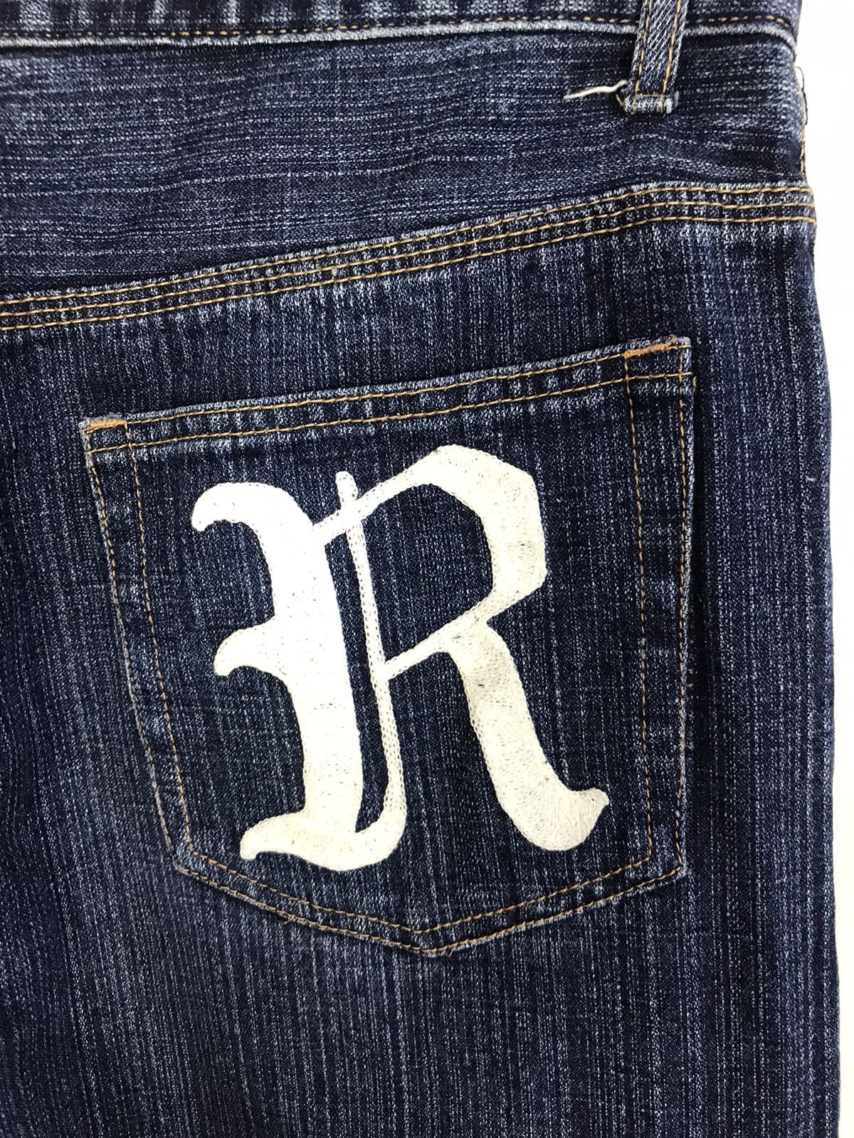 Japanese Brand × Vintage Vintage JapaneseBrand Design Paisley Art Back Side Denim Size US 32 / EU 48 - 11 Thumbnail