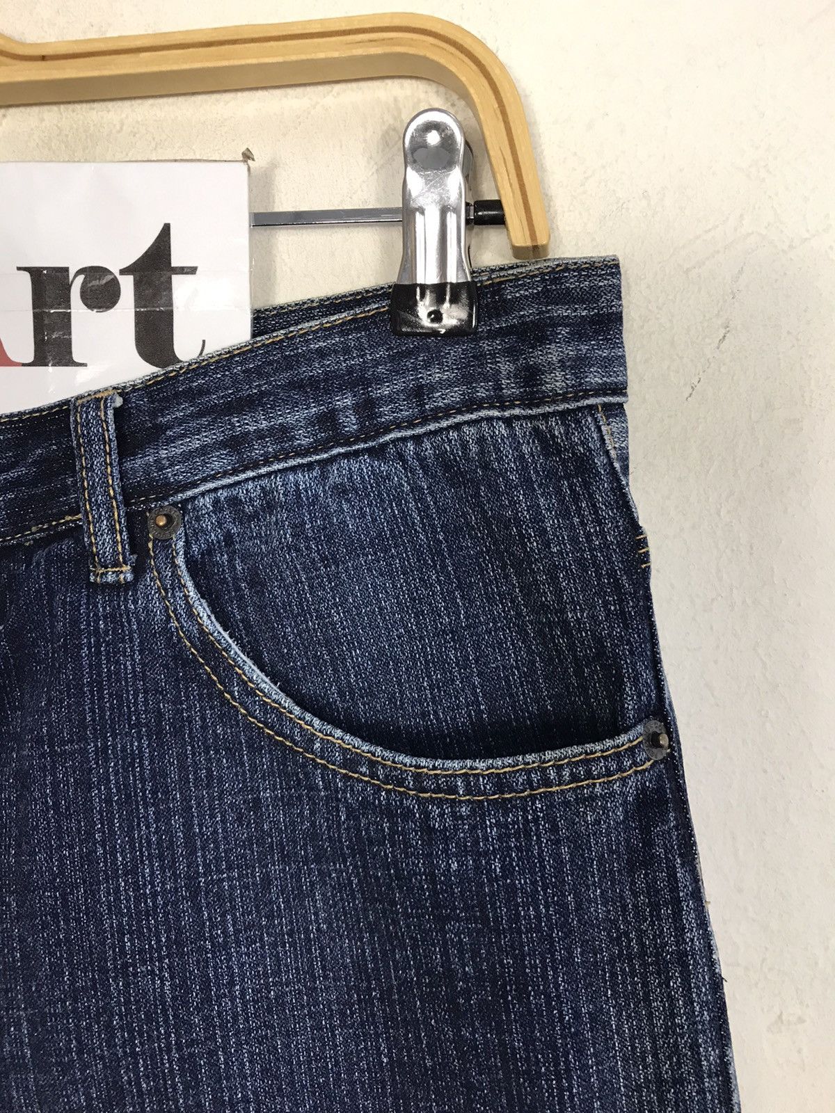 Japanese Brand × Vintage Vintage JapaneseBrand Design Paisley Art Back Side Denim Size US 32 / EU 48 - 5 Thumbnail