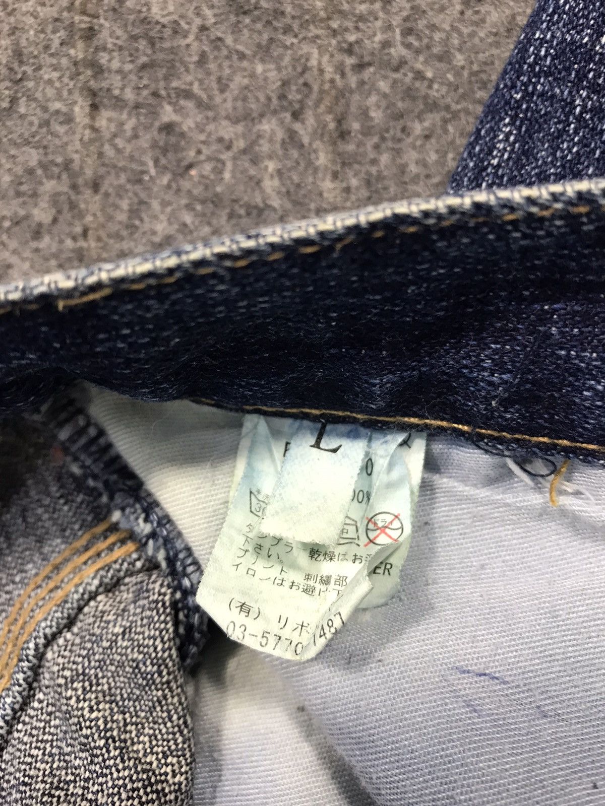 Japanese Brand × Vintage Vintage JapaneseBrand Design Paisley Art Back Side Denim Size US 32 / EU 48 - 14 Thumbnail