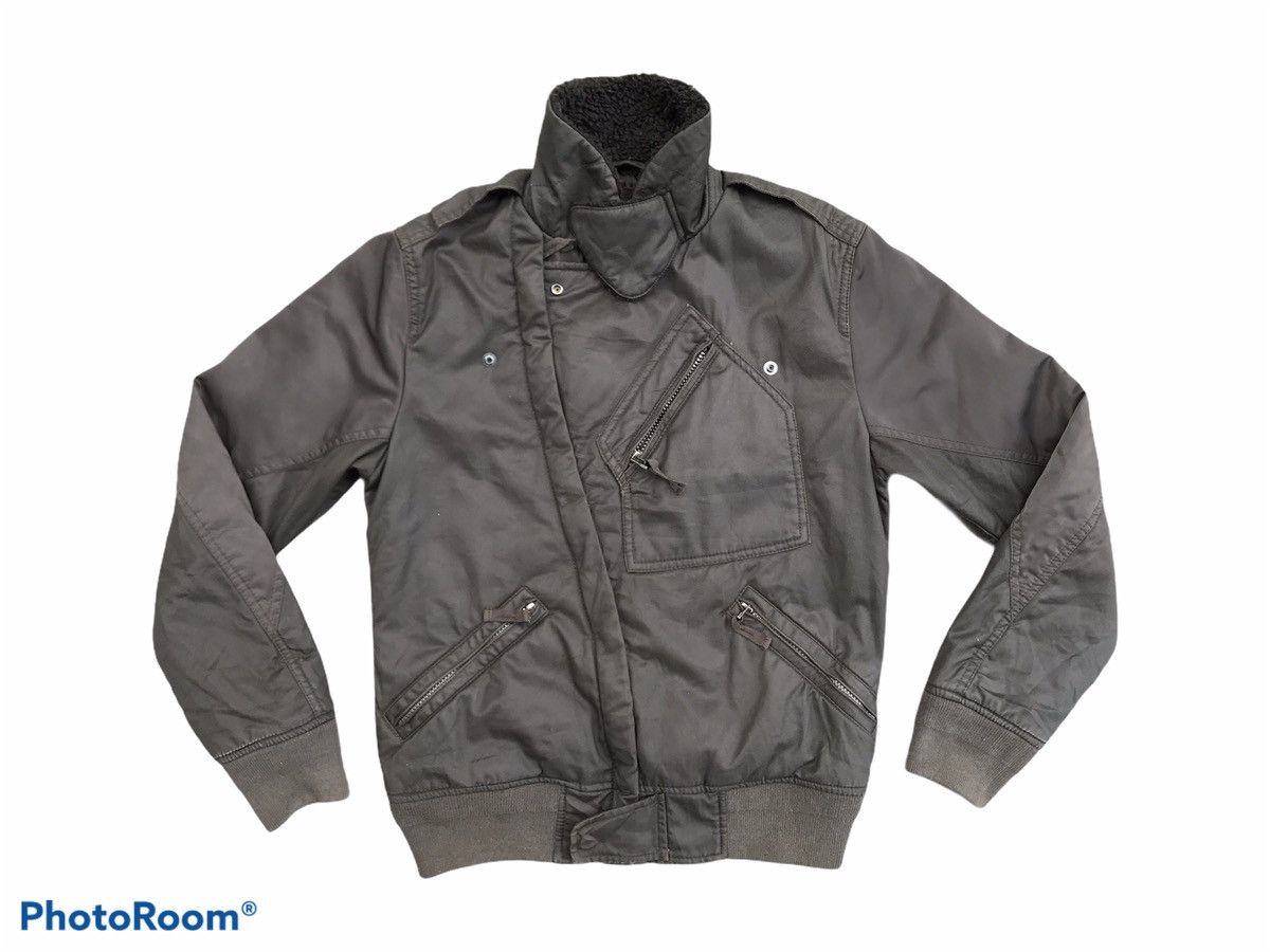 Kiminori morishita lether military jkt