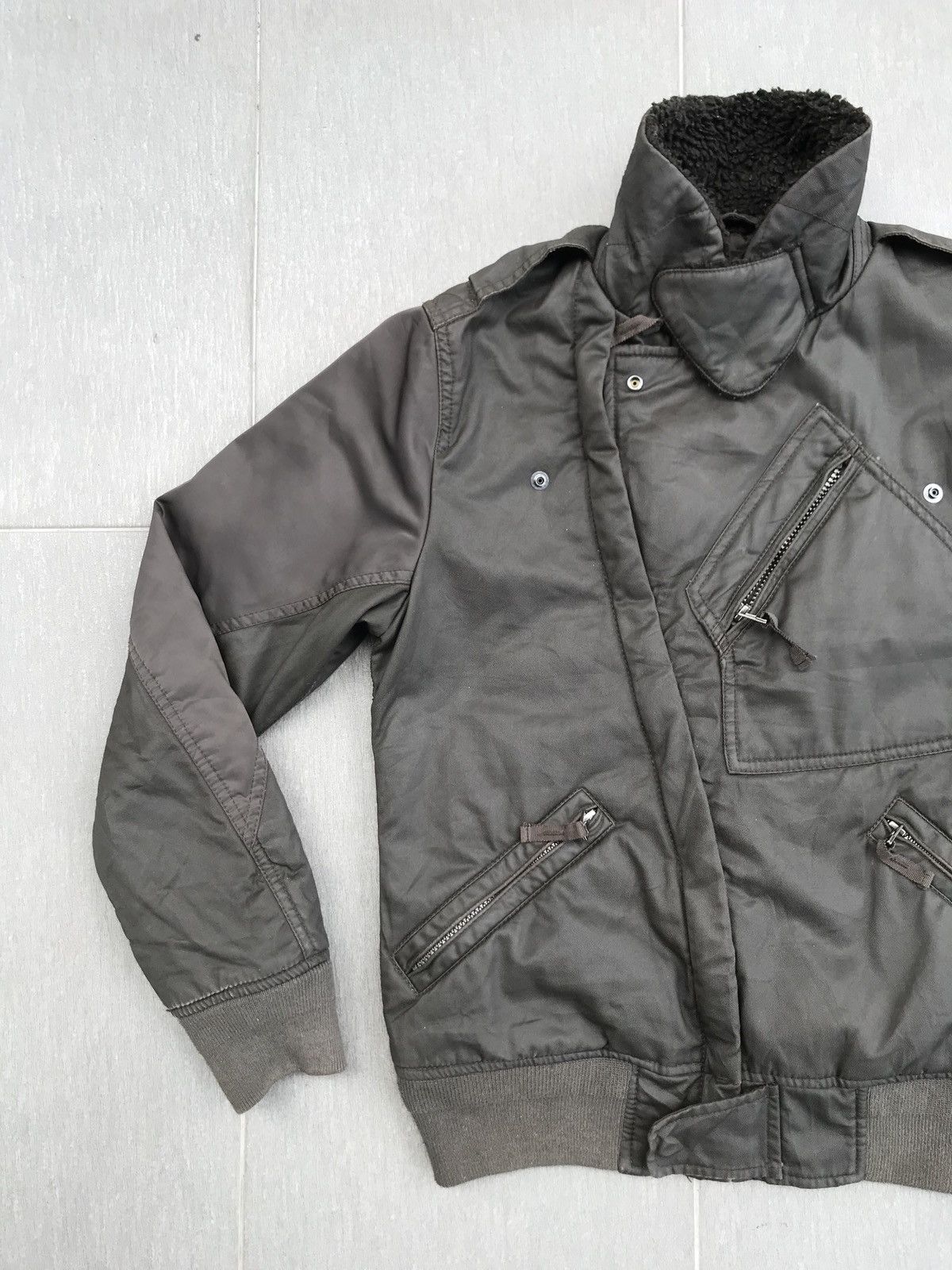 Kiminori Morishita stoked design! KM military bomber jacket type: 20-09 Size US S / EU 44-46 / 1 - 5 Thumbnail