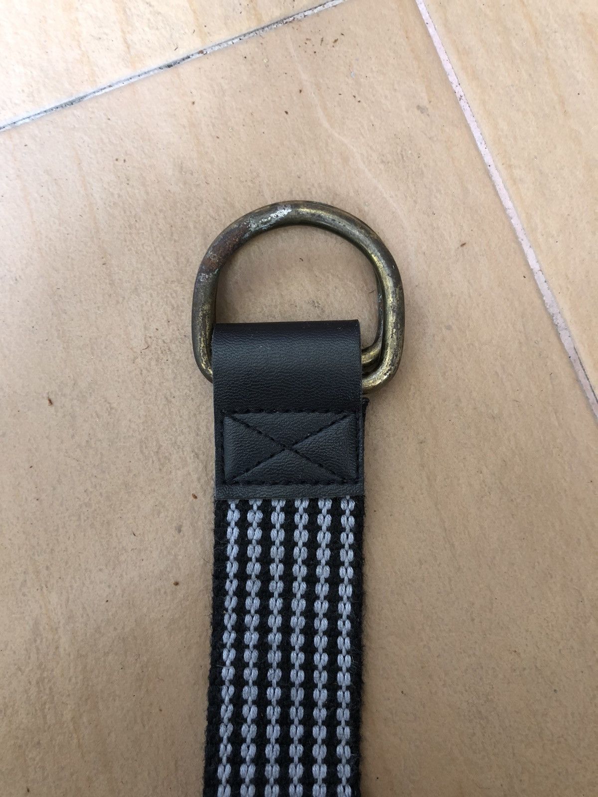 Japanese Brand Japanese Brand Boro Sashiko Canvas Buckle Belts Size ONE SIZE - 4 Thumbnail