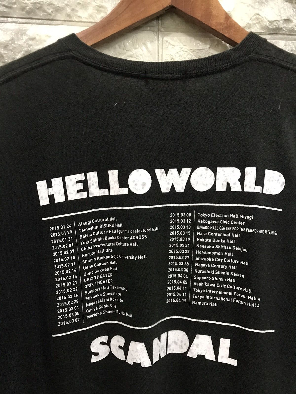 Band Tees × Japanese Brand × Vintage Vintage Hello World Scandal T-Shirt Size US L / EU 52-54 / 3 - 4 Thumbnail