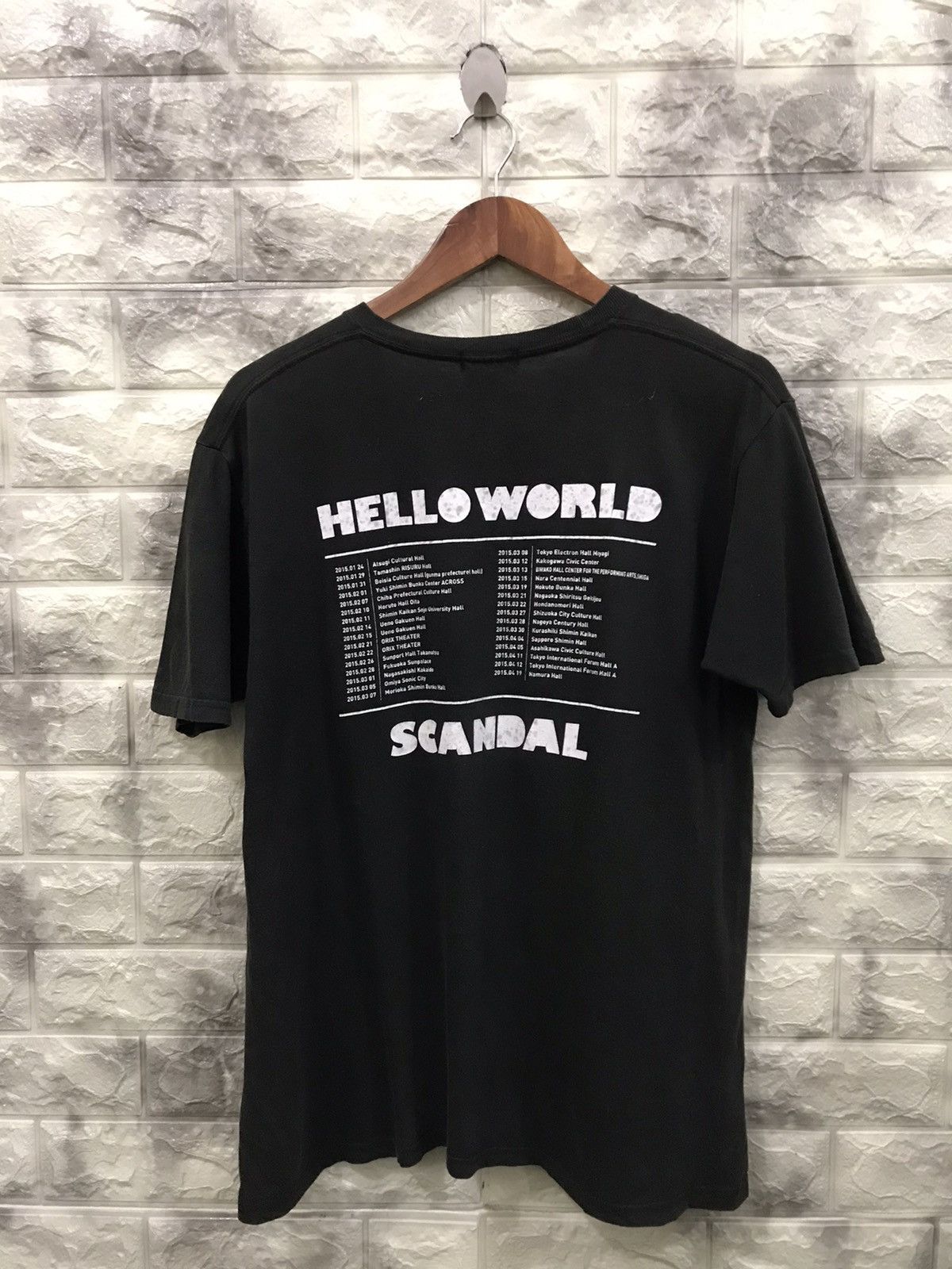 Band Tees × Japanese Brand × Vintage Vintage Hello World Scandal T-Shirt Size US L / EU 52-54 / 3 - 2 Thumbnail