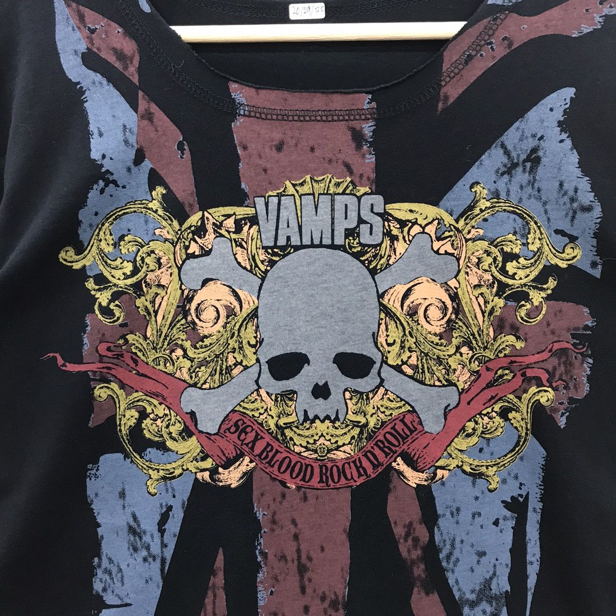 Band Tees Rare!! Vamps Sex Blood Rock N’ Roll Japanese Band Tee Size US L / EU 52-54 / 3 - 5 Thumbnail
