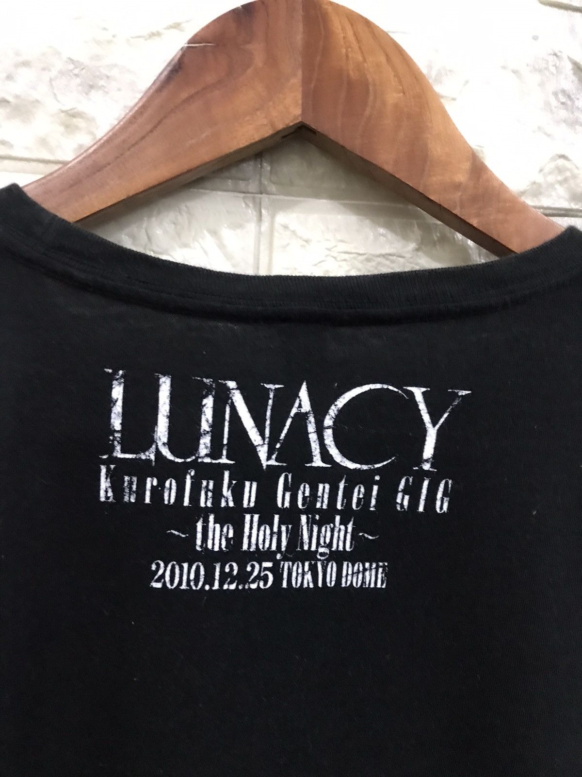 Band Tees × Japanese Brand 2010 Lunacy Kurofuku Gentei T-Shirt Size US M / EU 48-50 / 2 - 4 Thumbnail