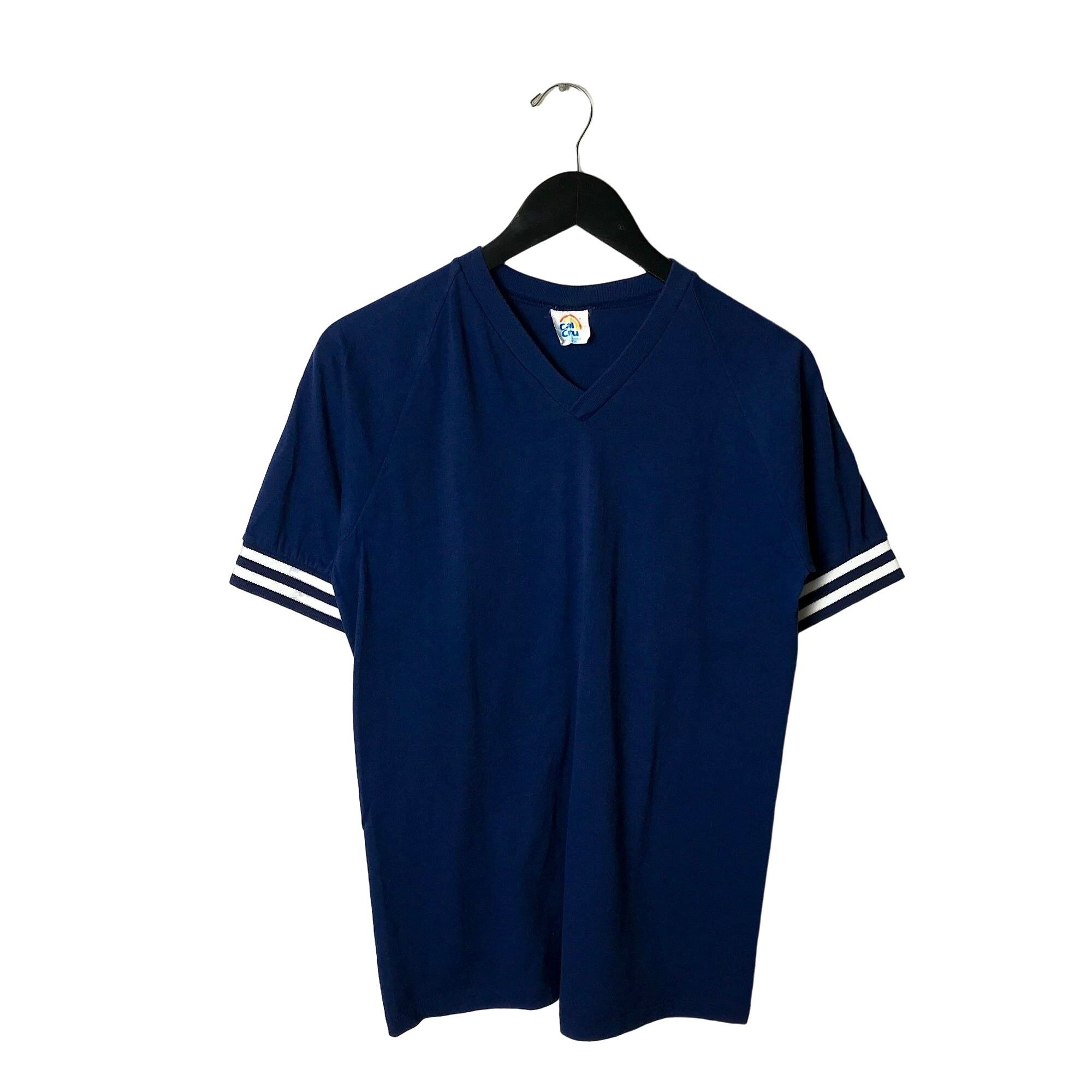 T-shirt Vintage Cal Cru – Adulte Taille S – Rose – Années 80 – Unisexe