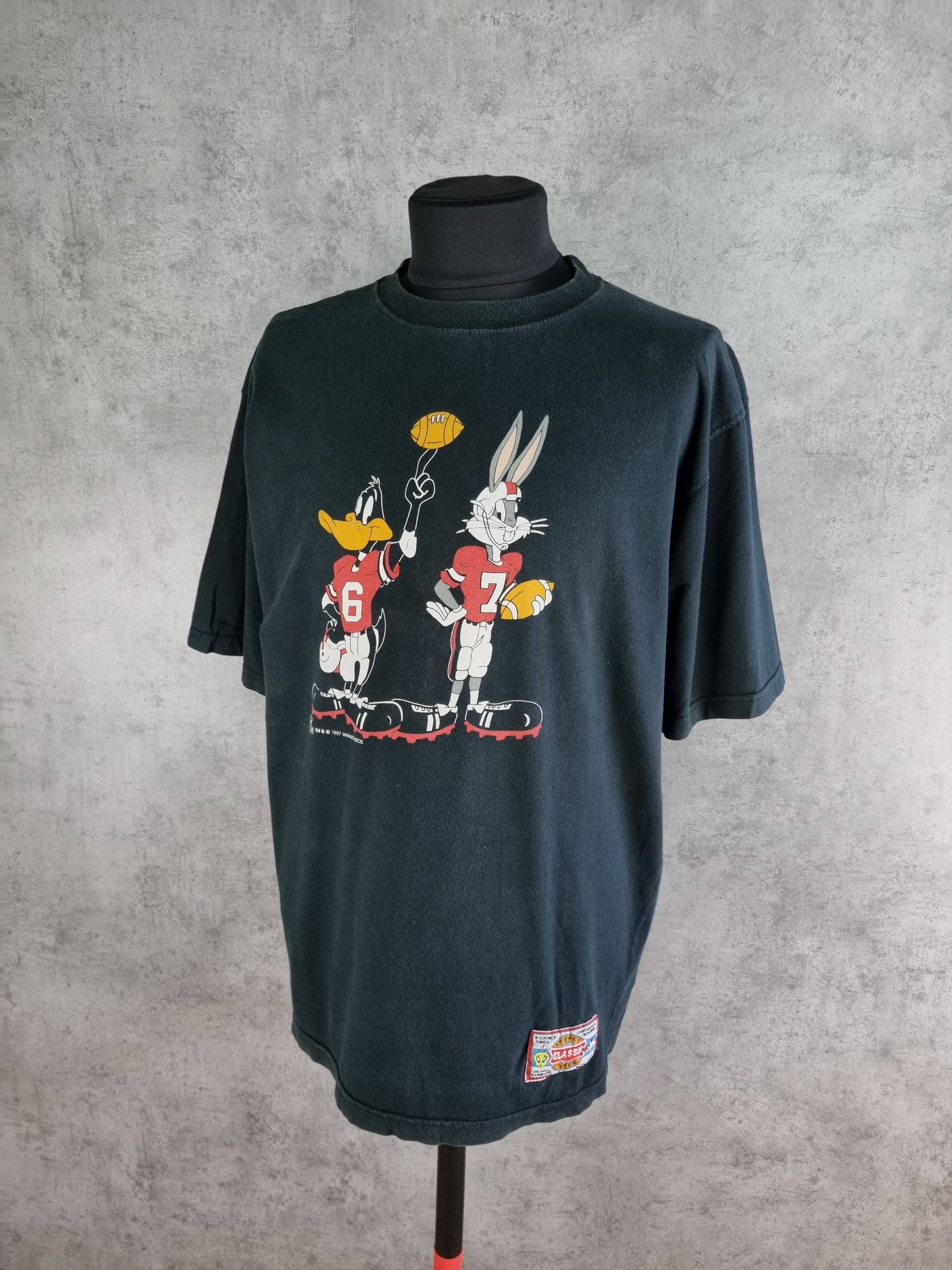 Cartoon Network × Vintage × Warner Bros 1997 Warner Bros Looney Tunes Bungs Bunny Tee shirt Size US XL / EU 56 / 4 - 11 Thumbnail