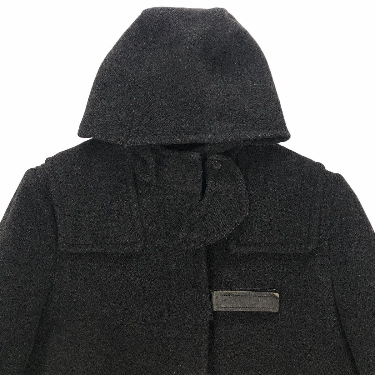 Prada Prada Milano Wool Duffle Coat Hoodie Italian Designer Luxury Size US S / EU 44-46 / 1 - 4 Thumbnail