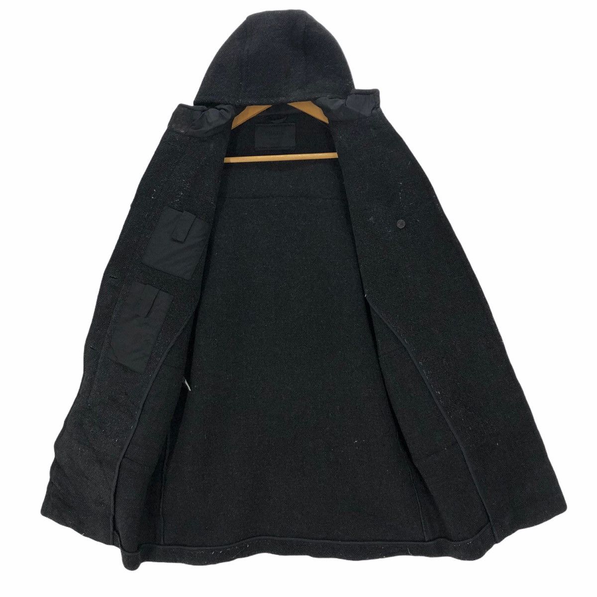 Prada Prada Milano Wool Duffle Coat Hoodie Italian Designer Luxury Size US S / EU 44-46 / 1 - 7 Thumbnail