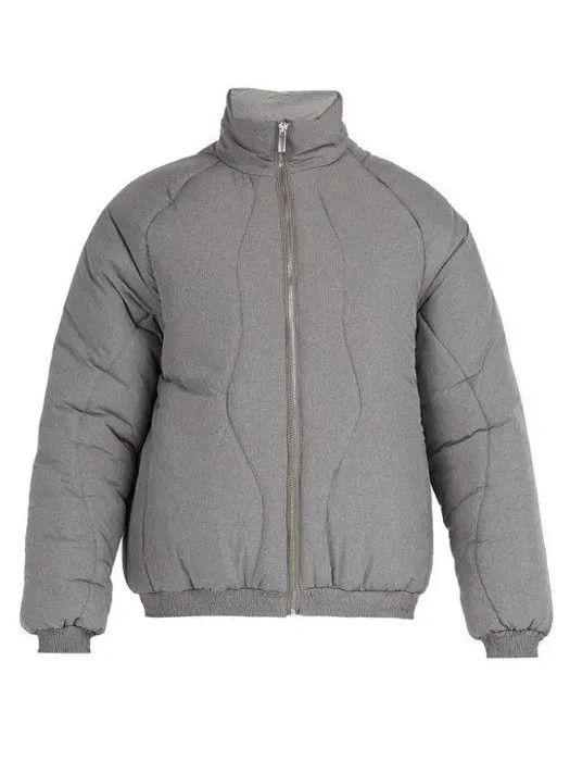FINAL DROP Cottweiler Erosion Puffa Jacket - Grey