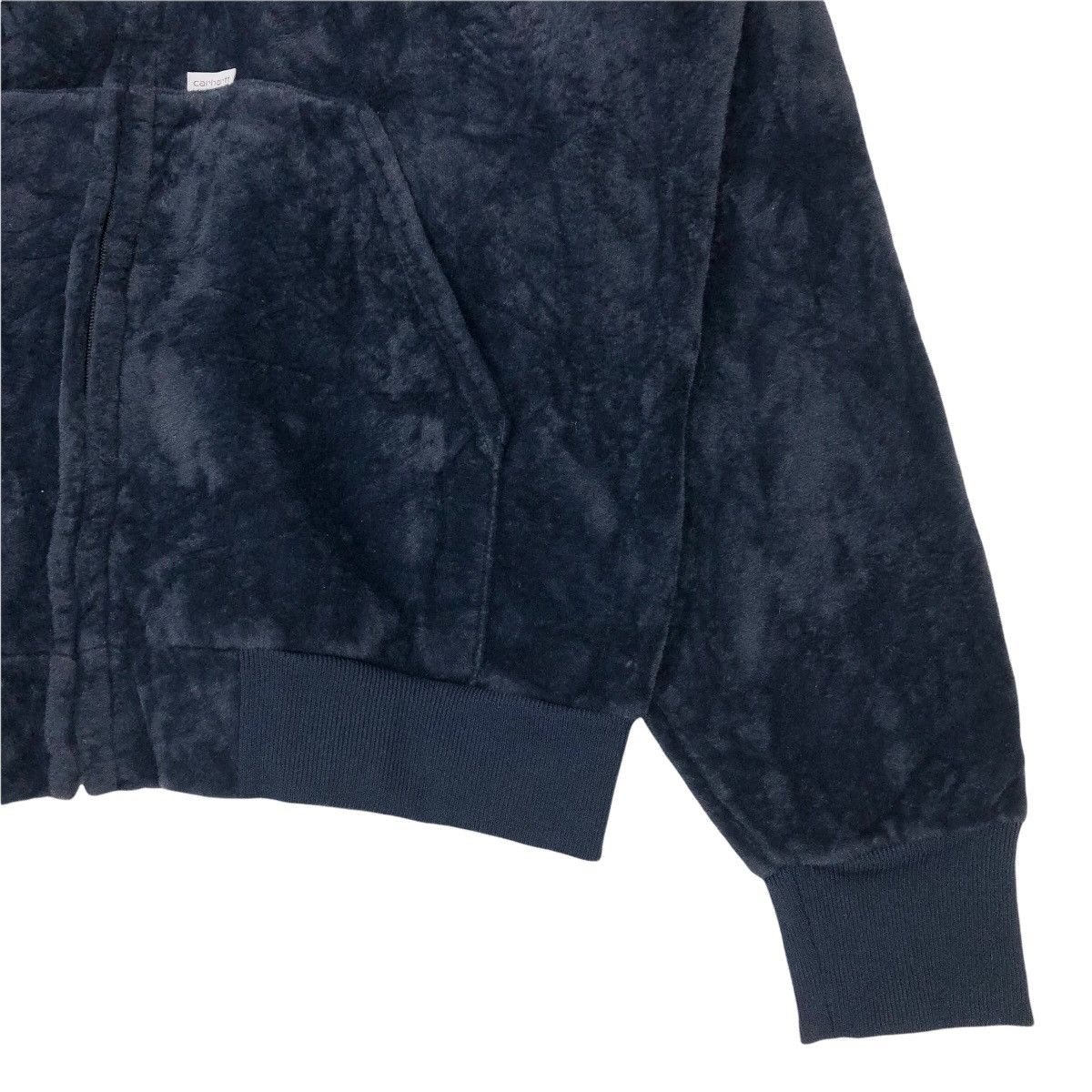 Carhartt Vintage Carhartt Velvet Hoodie Zip Up Sweater Size US L / EU 52-54 / 3 - 7 Thumbnail