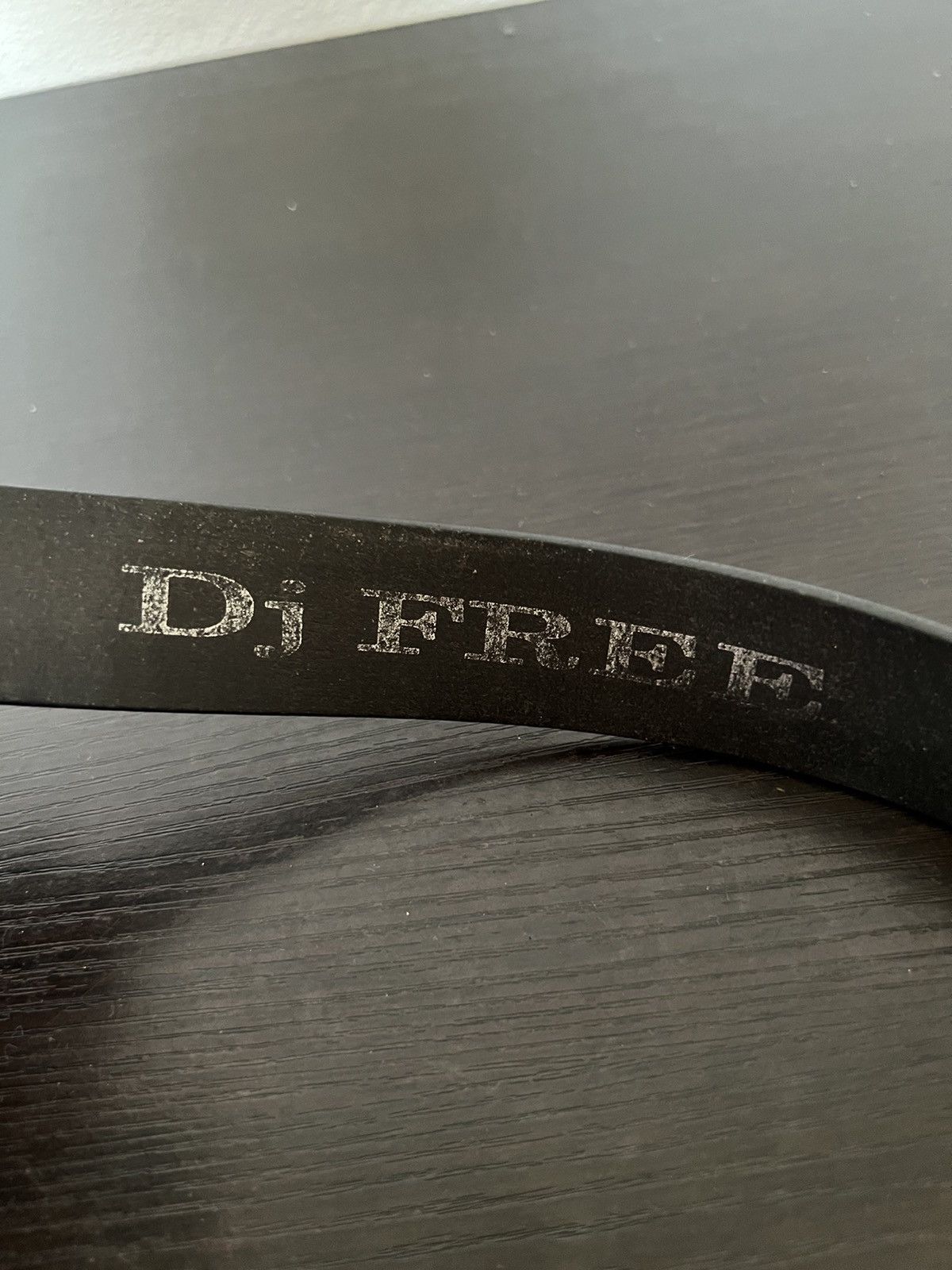 Leather × Vintage Vintage DJ Free Leather Buckle Belts Size ONE SIZE - 3 Thumbnail
