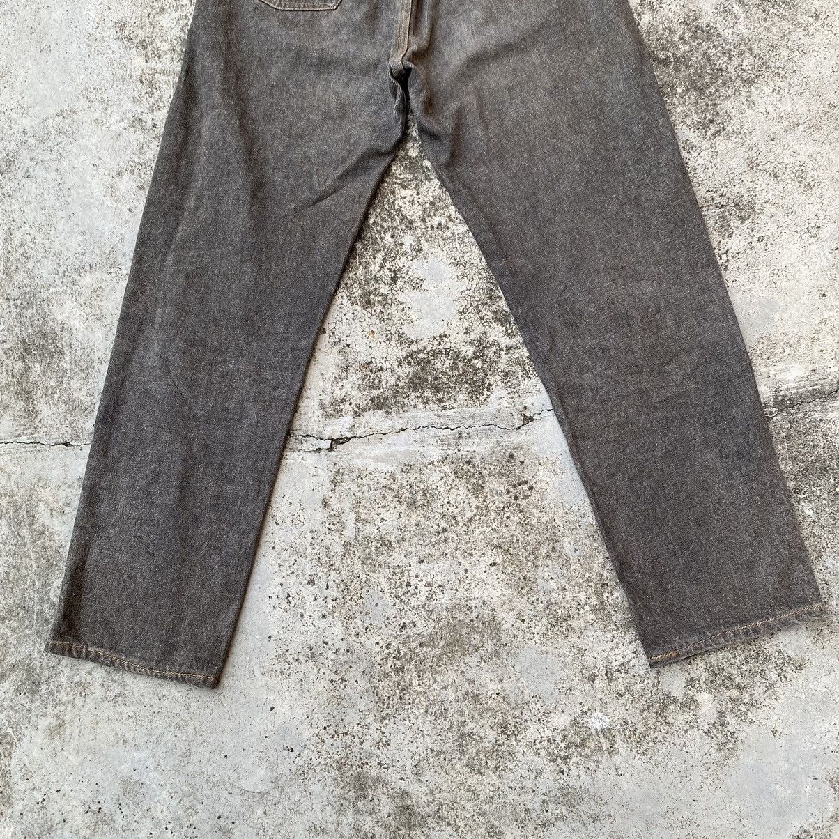 Designer × Vintage Vintage France Et Vous Faded Black Denim Jeans Size US 26 / EU 42 - 9 Thumbnail