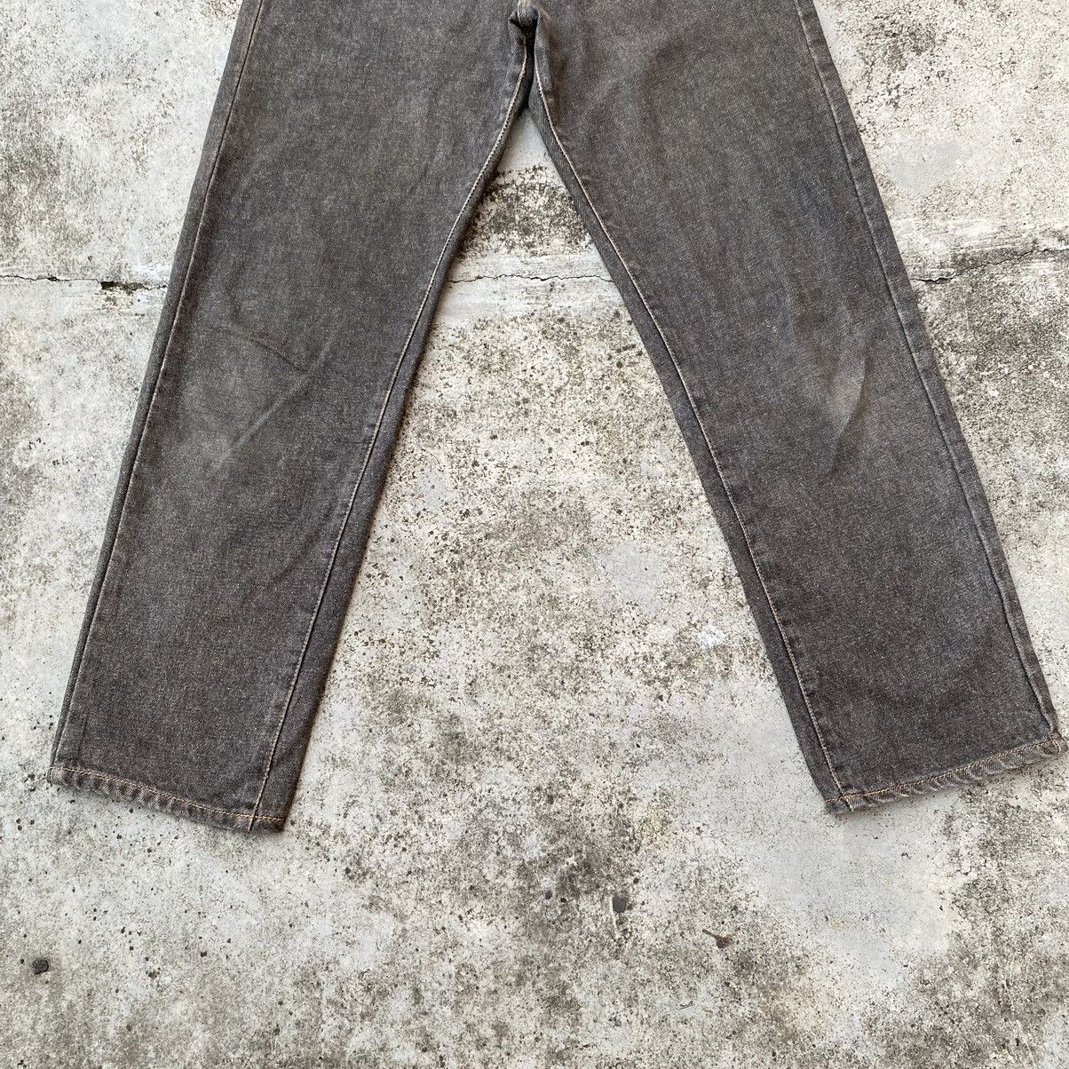 Designer × Vintage Vintage France Et Vous Faded Black Denim Jeans Size US 26 / EU 42 - 7 Thumbnail